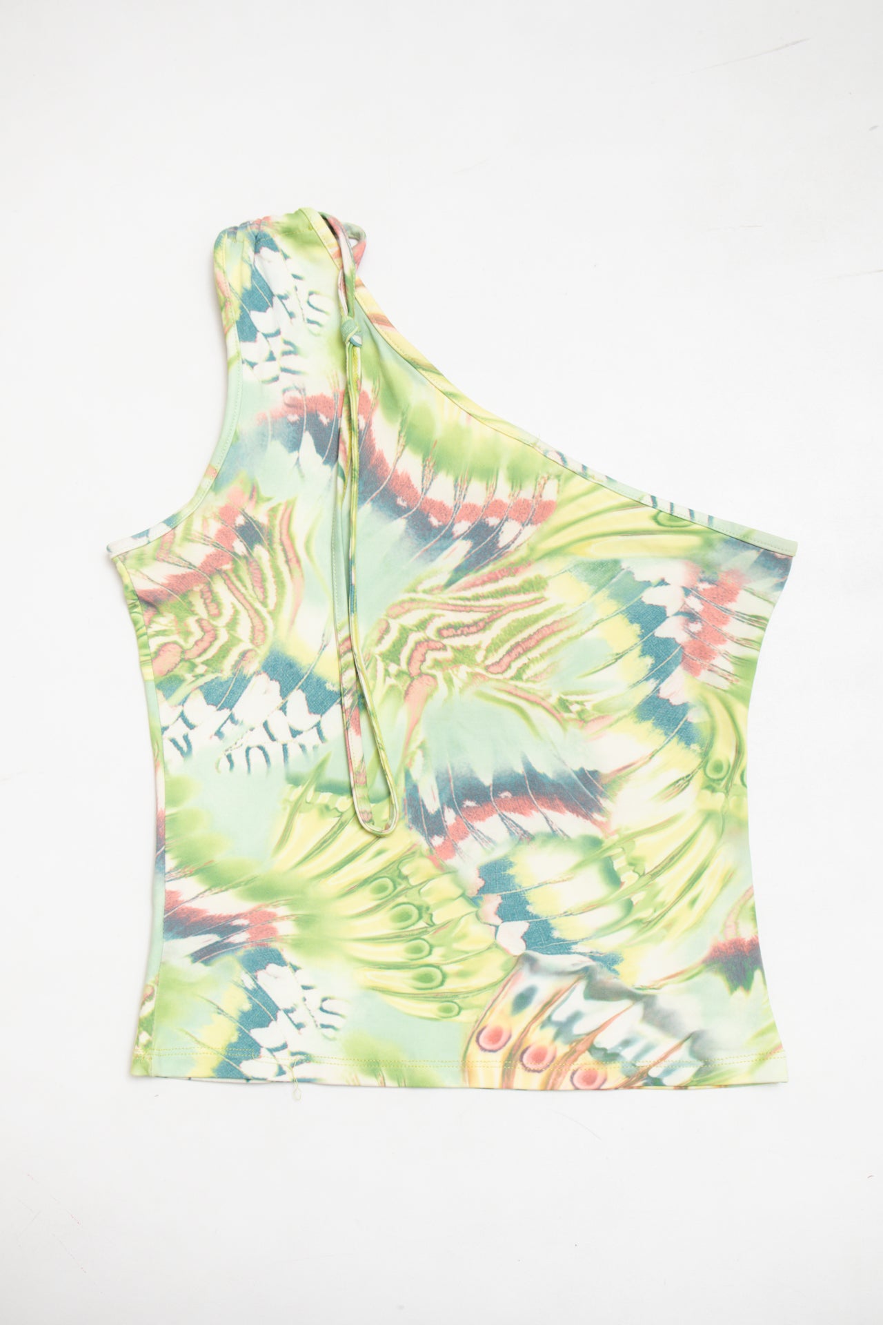 #71 Extr ruched one shoulder top | c. 164 | size 8