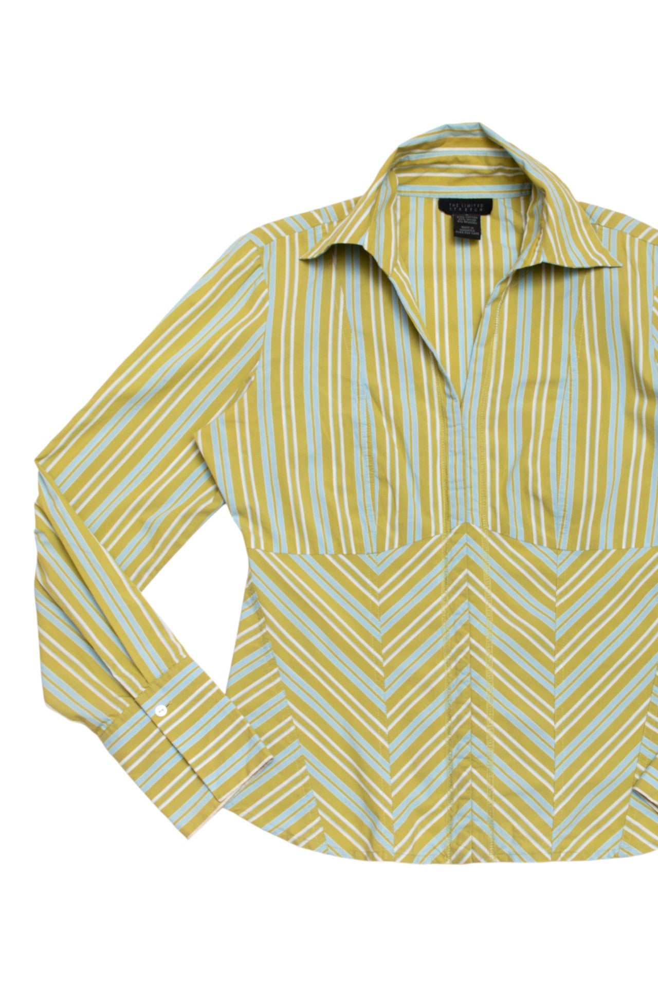 #75 The Limited fitted clasped blouse | c. 164 | size 8