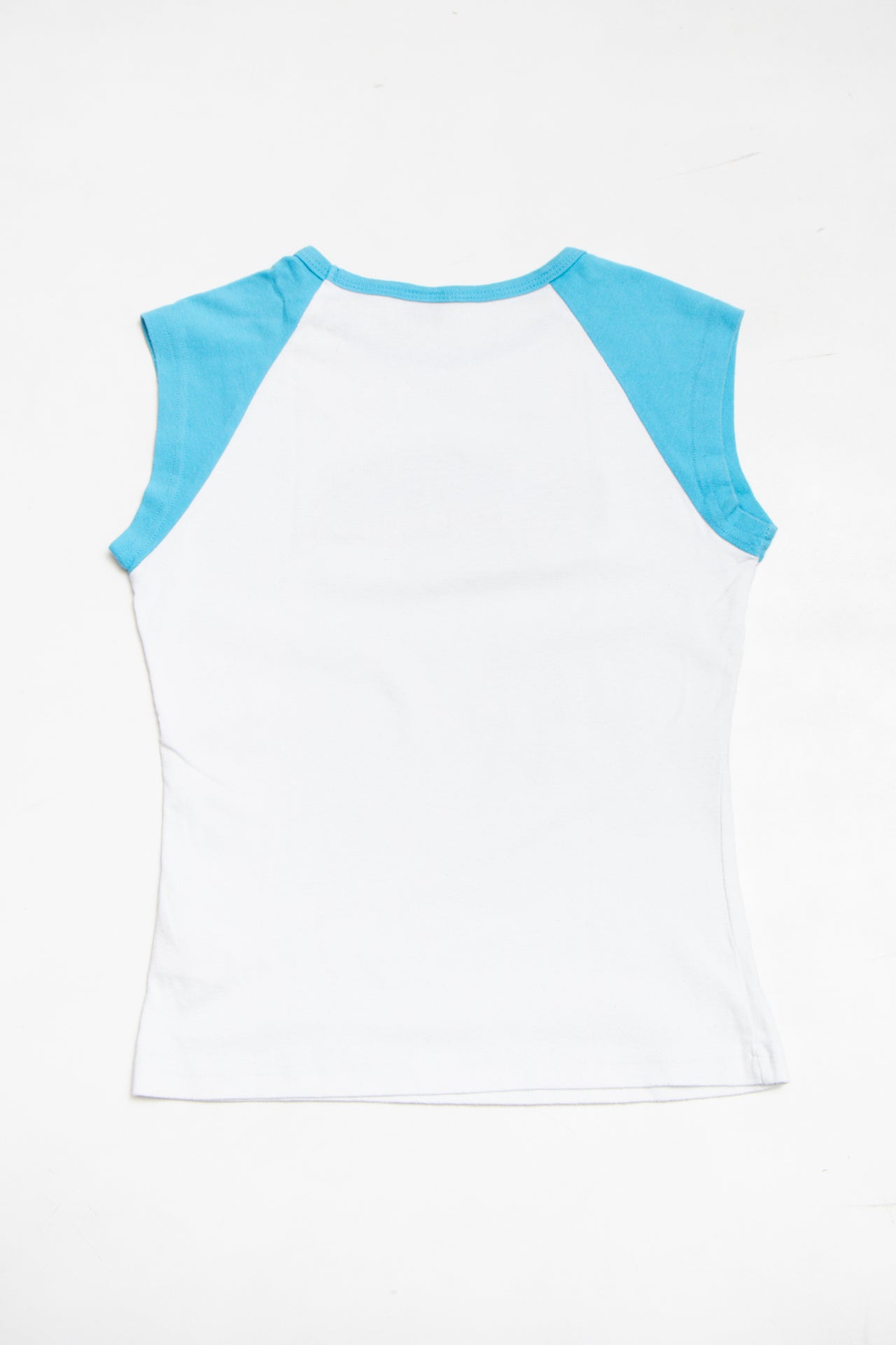 #78 blue San Francisco raglan baby tee | c. 164 | size 8