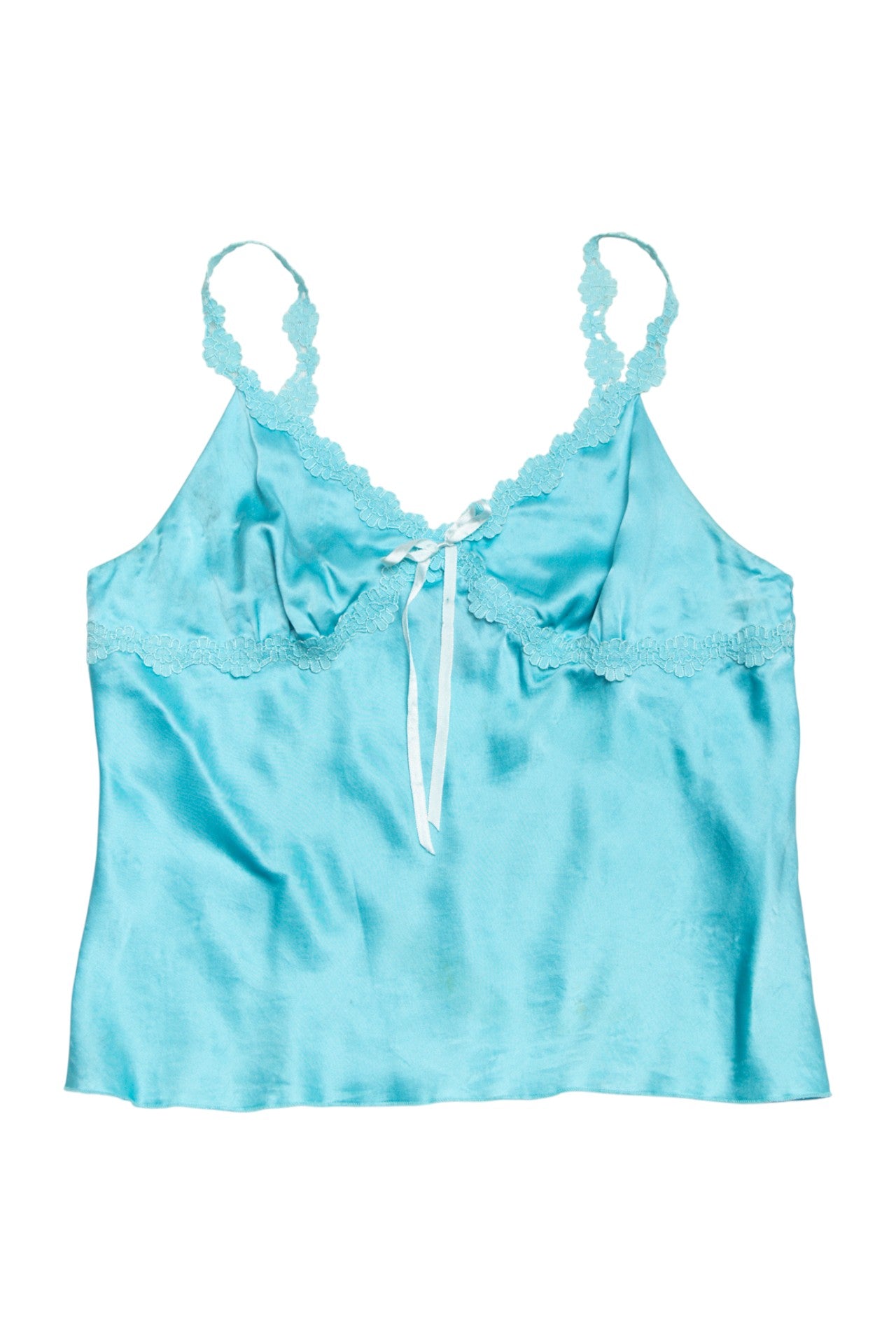 #82 Spencer Jeremy blue silk cami | c. 164 | size 10