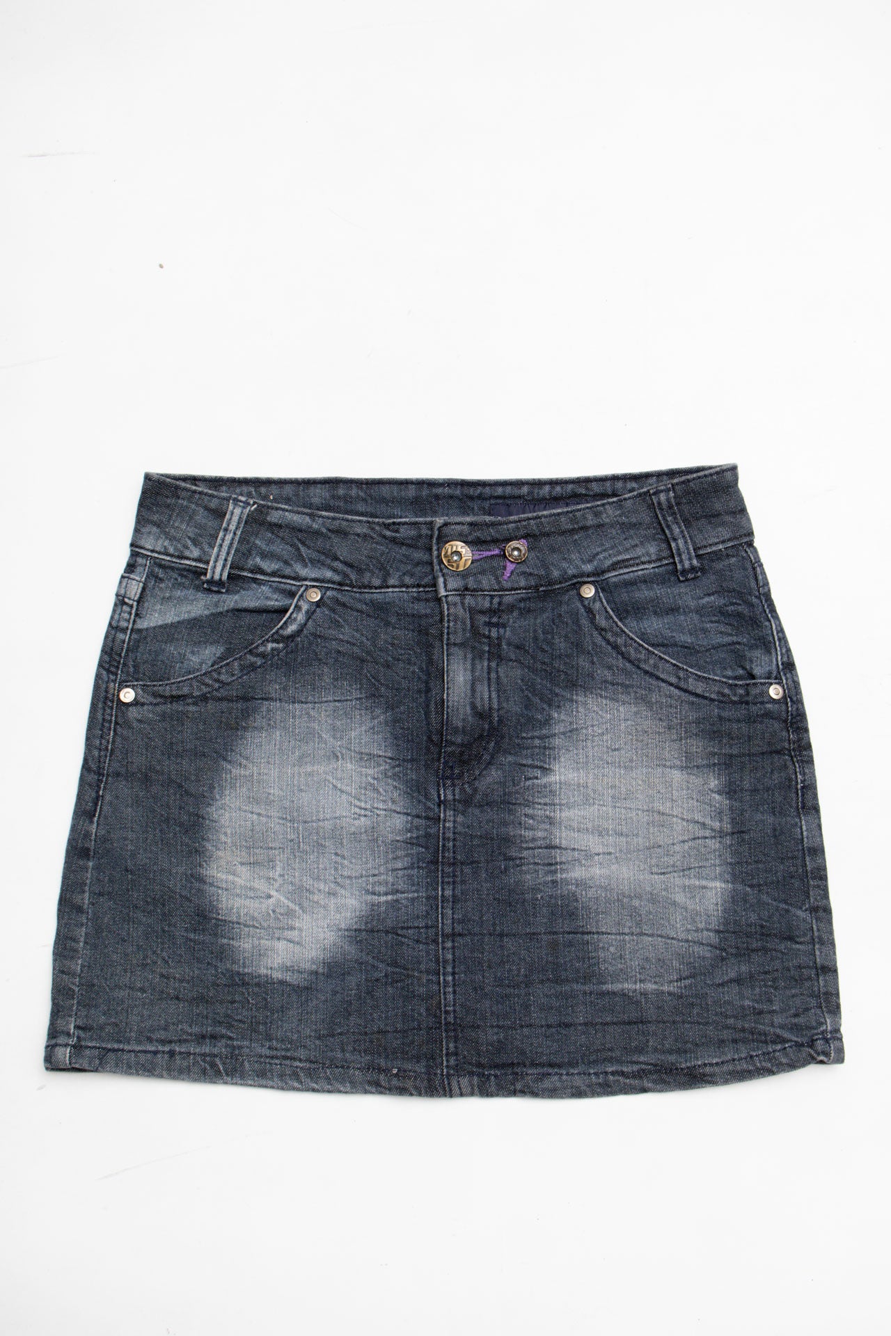 #116 Miss Sixty charcoal denim mini | C 150 | Size 10