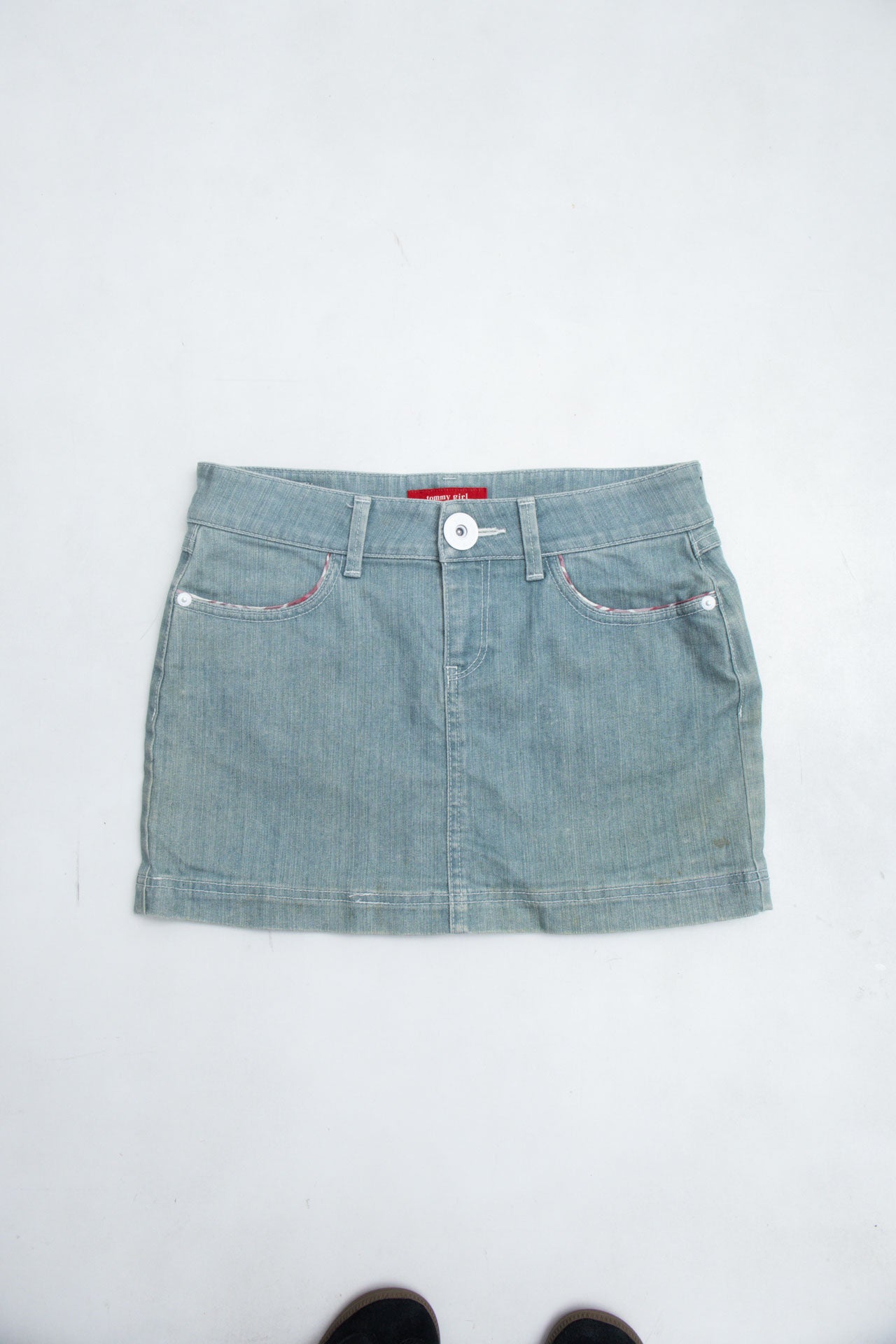 #65 Tommy Girl Denim Mini | Garden Brat | Size 10