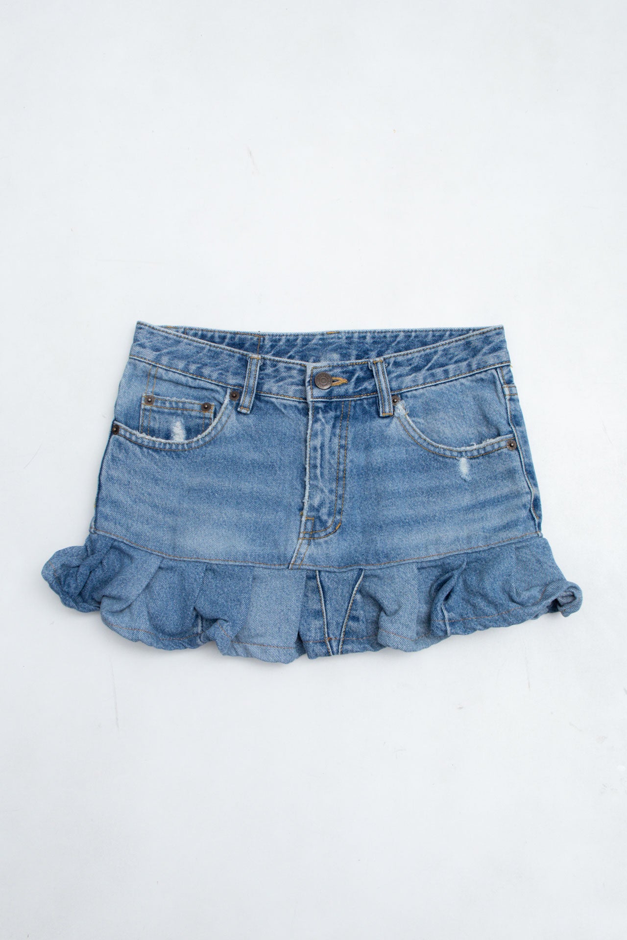 #68 Jormangs Jeans Denim Mini | Garden Brat | Size 4/6