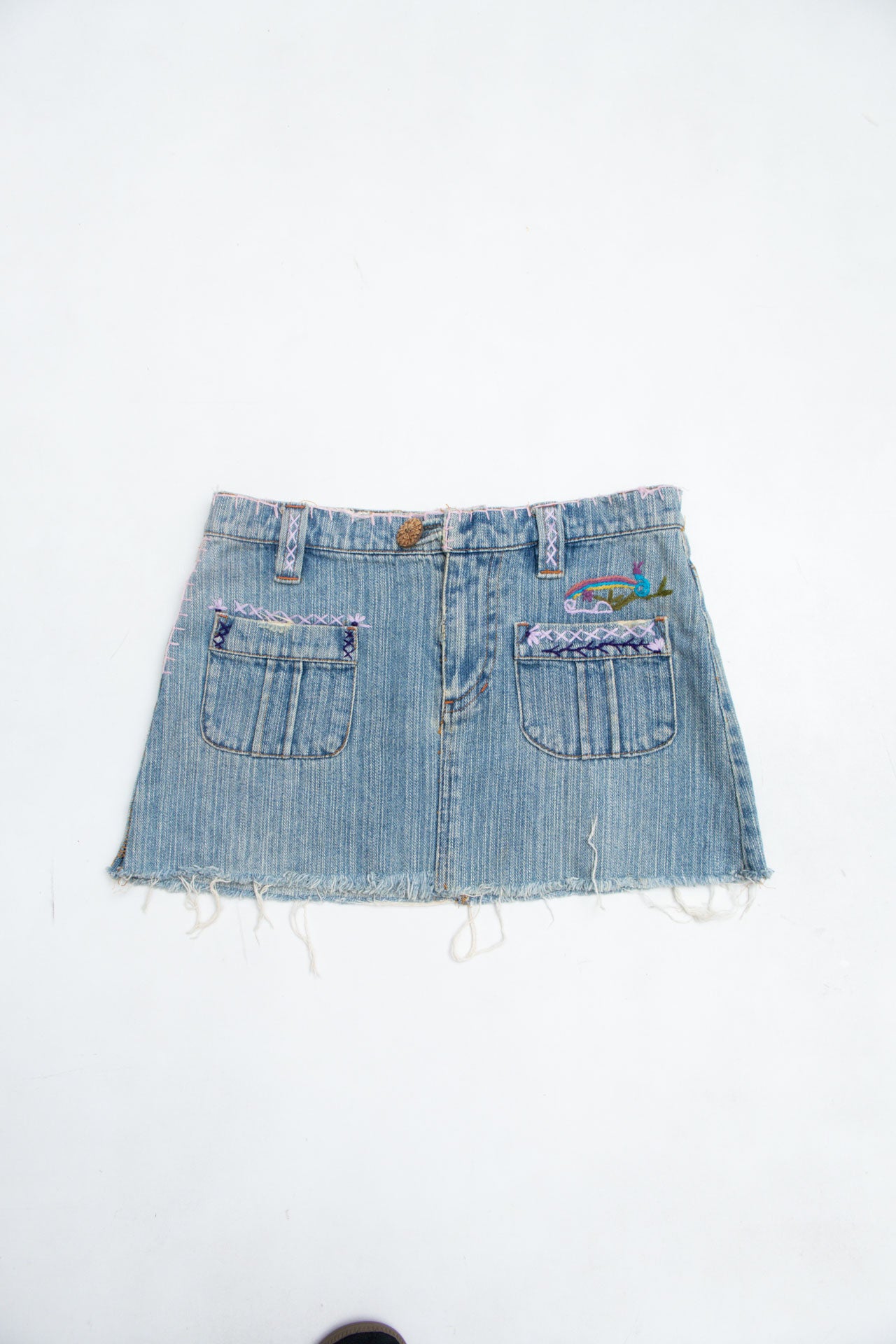 #66 Cheyennerich Denim Mini | Garden Brat | Size 8