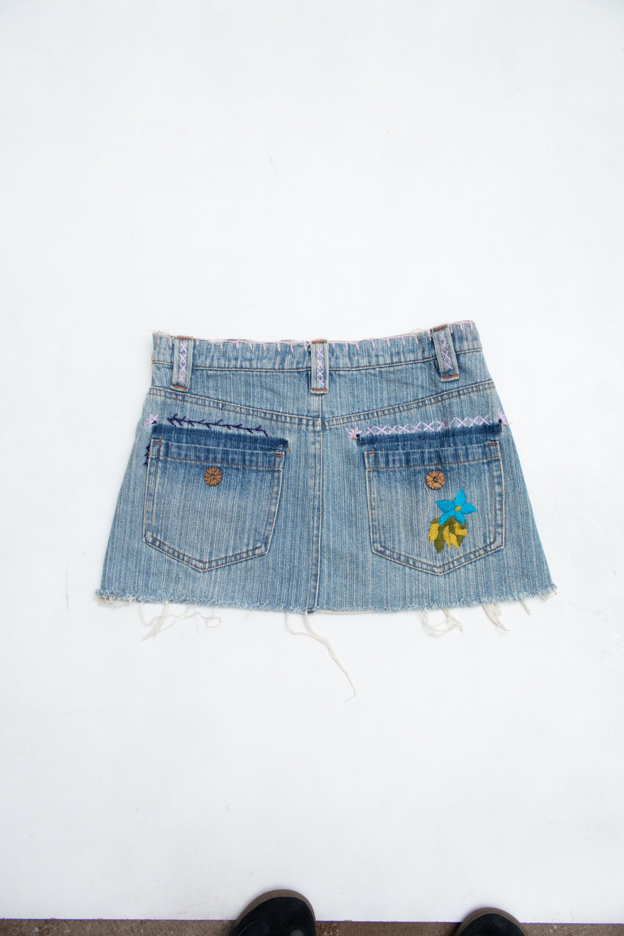 #66 Cheyennerich Denim Mini | Garden Brat | Size 8