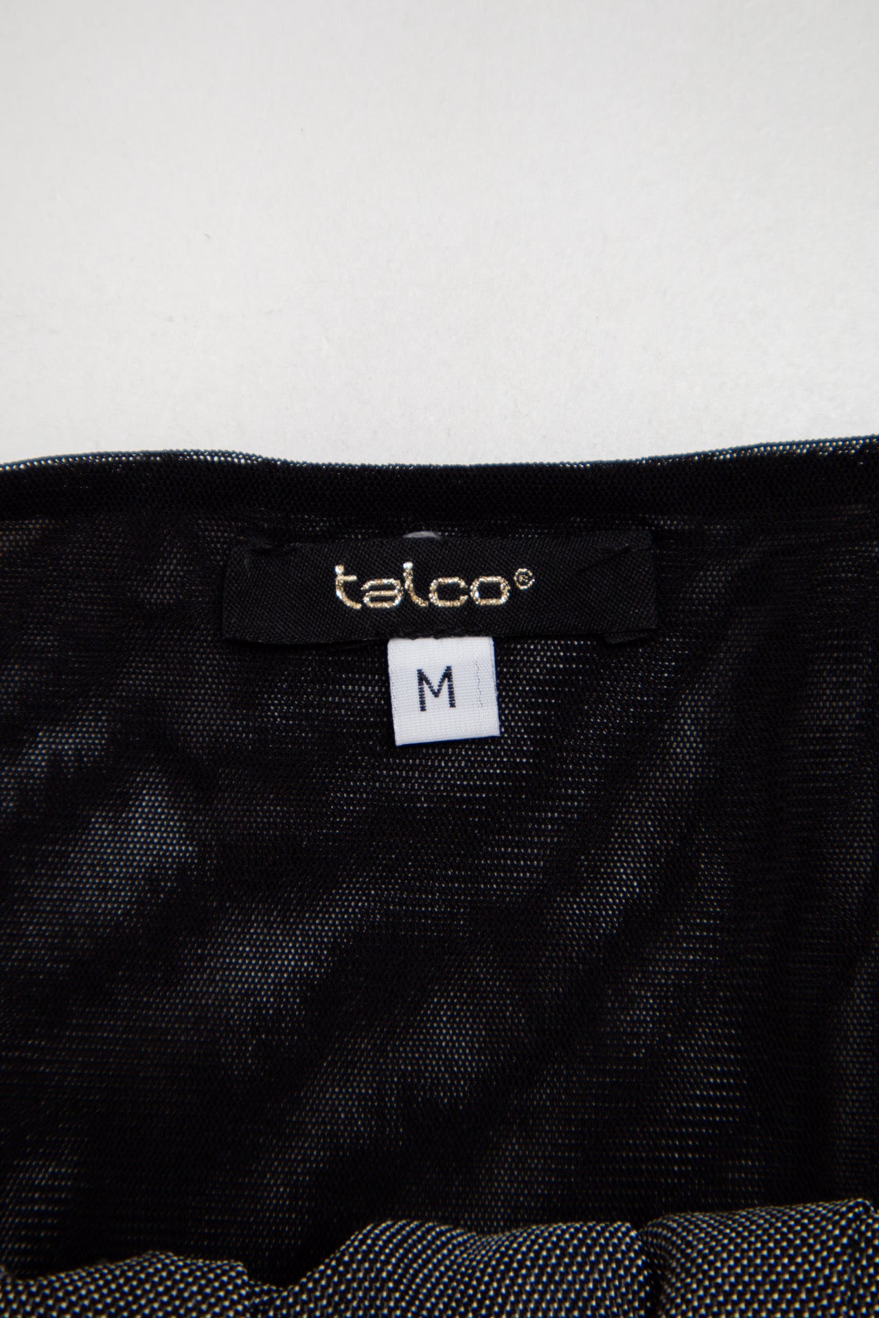#102 Talco rosetted lace trim corset | c. 164 | size 8/10