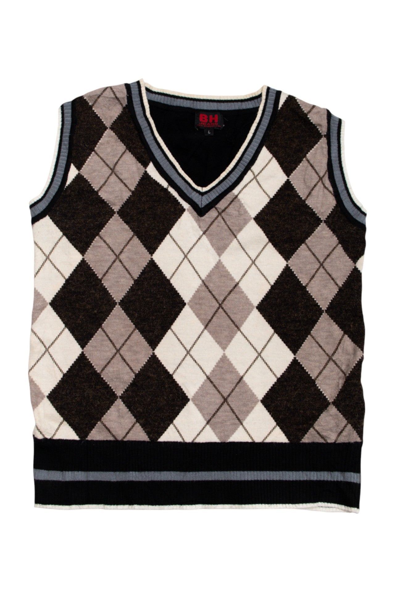 #107 BH jeans wool blend vest | c. 164 | size 12
