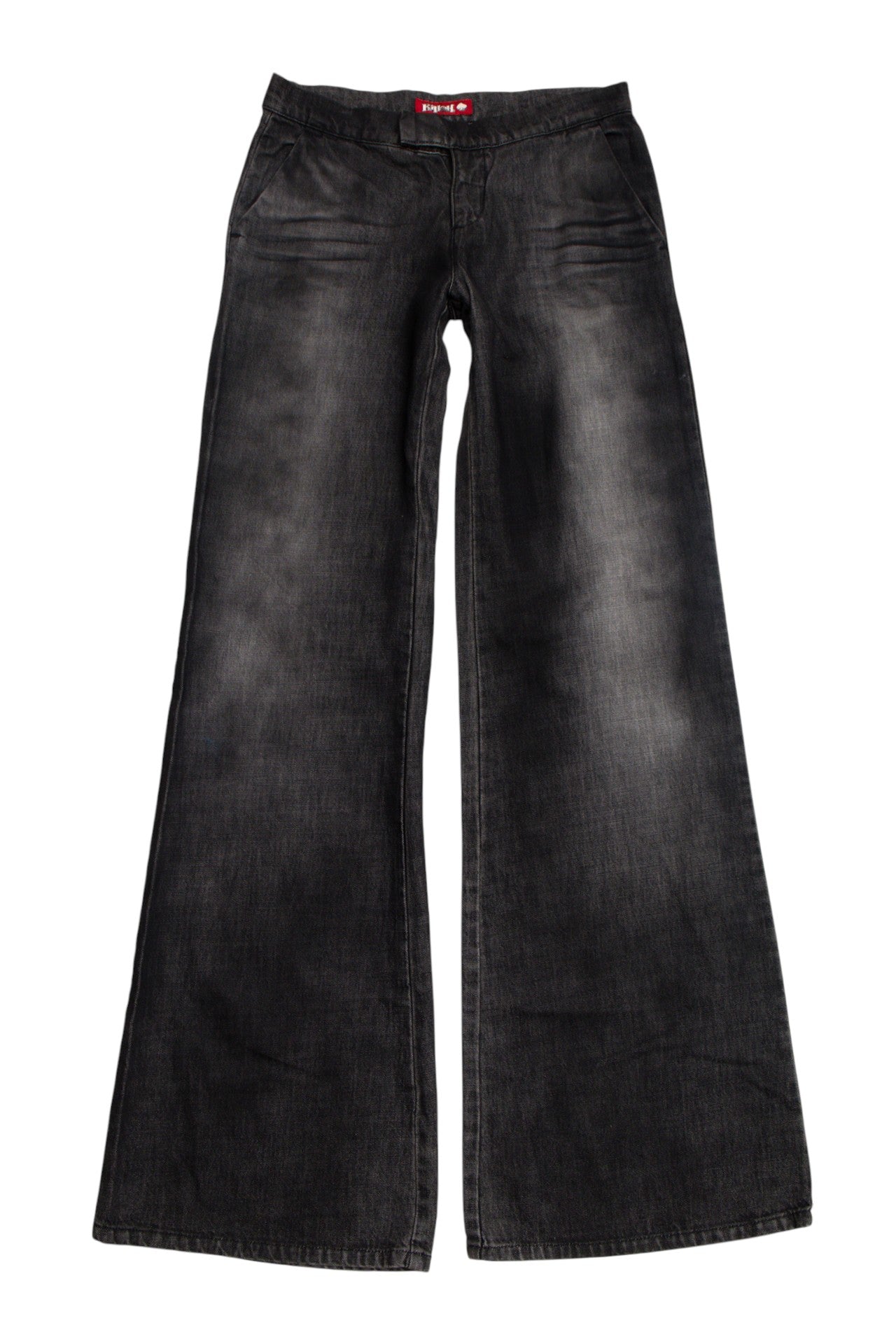 #118 Killah by Miss Sixty Black Flared Jeans | Size 8 | c. 156