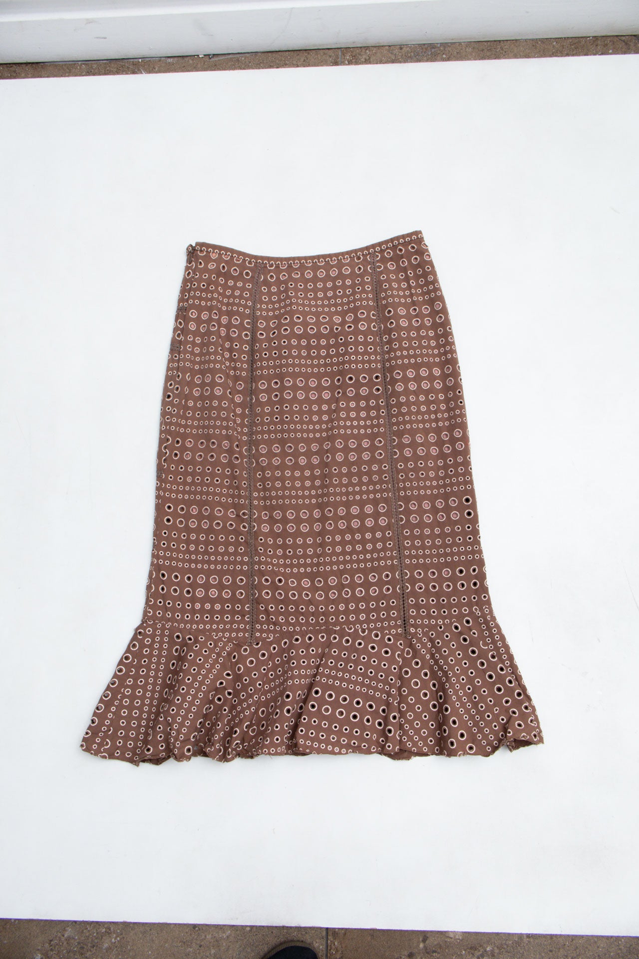 #78 Assoda Brown Midi | Garden Brat | Size 8