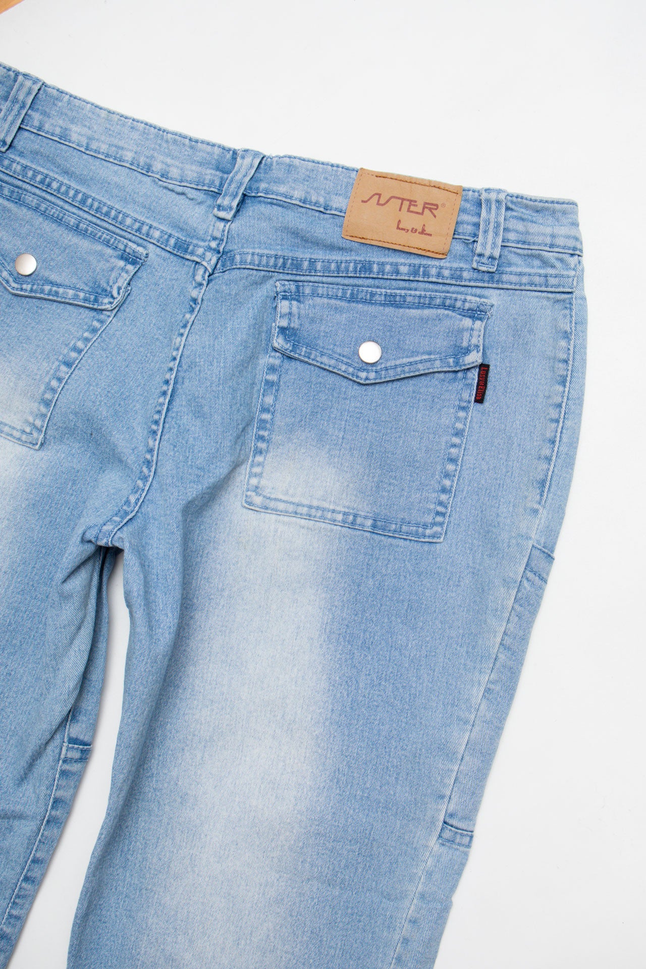#131 Y2K Cargo flared jeans | C 150 | Size 14