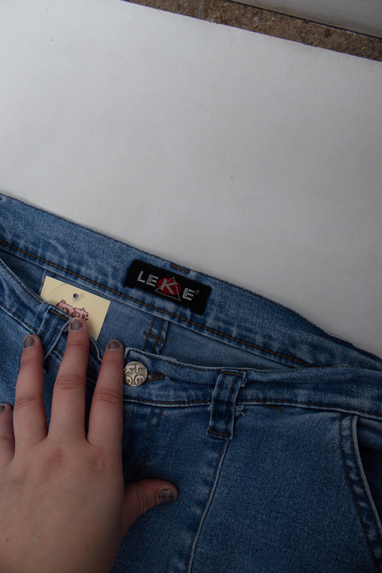 #85 Leke Denim Jeans | Garden Brat | Size 10