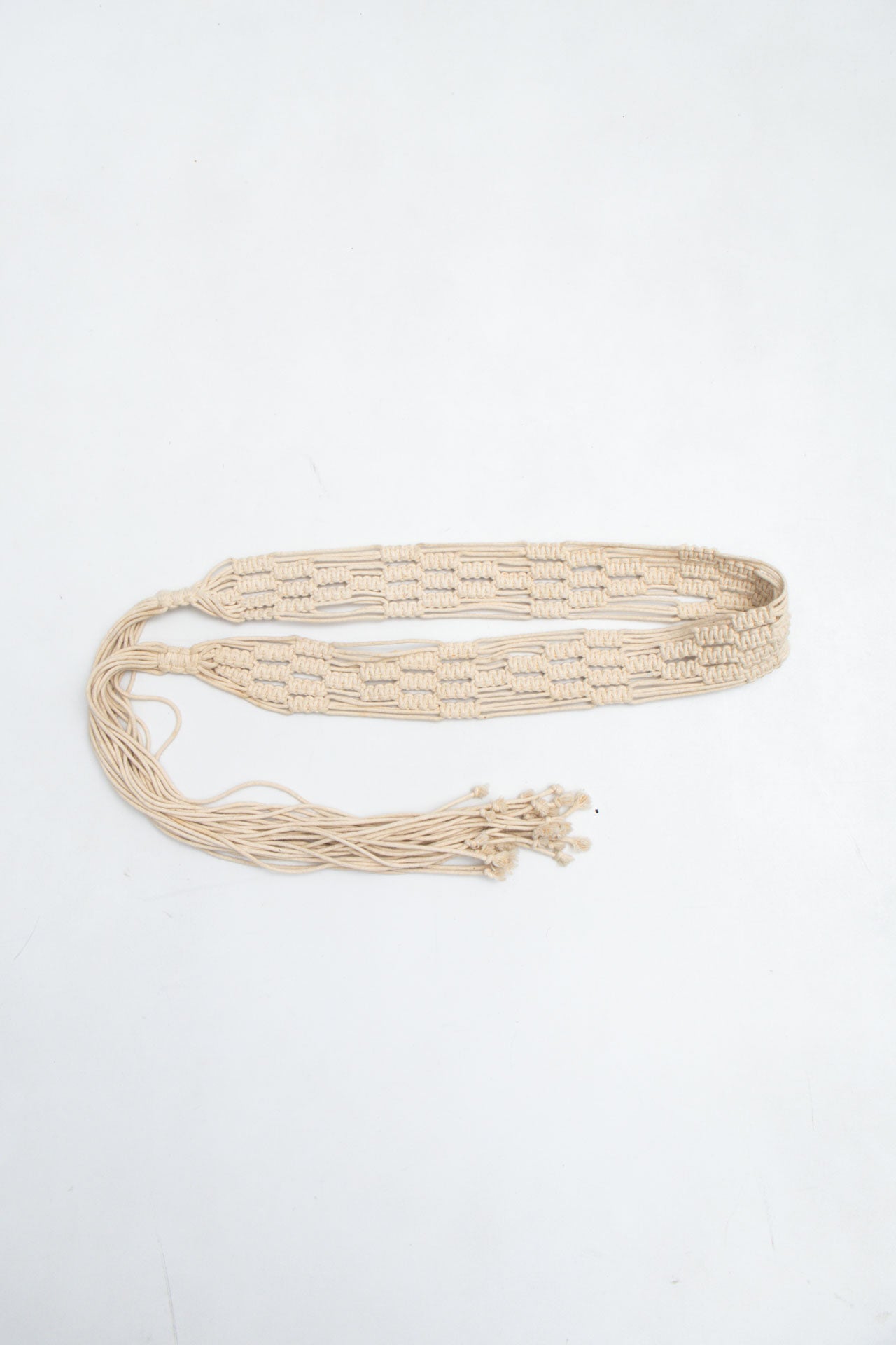 #98 Cream Woven Belt | Garden Brat