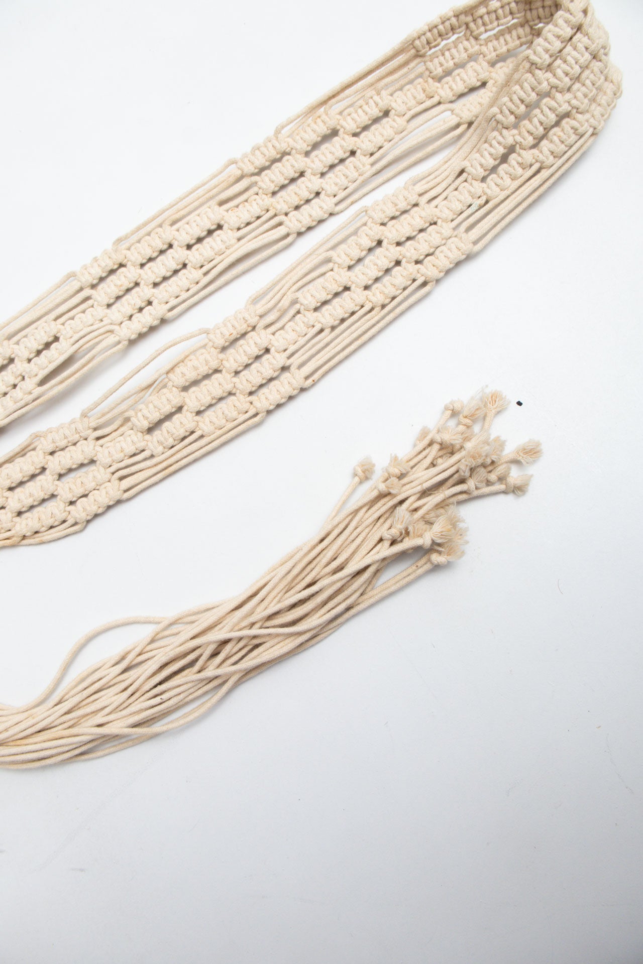 #98 Cream Woven Belt | Garden Brat