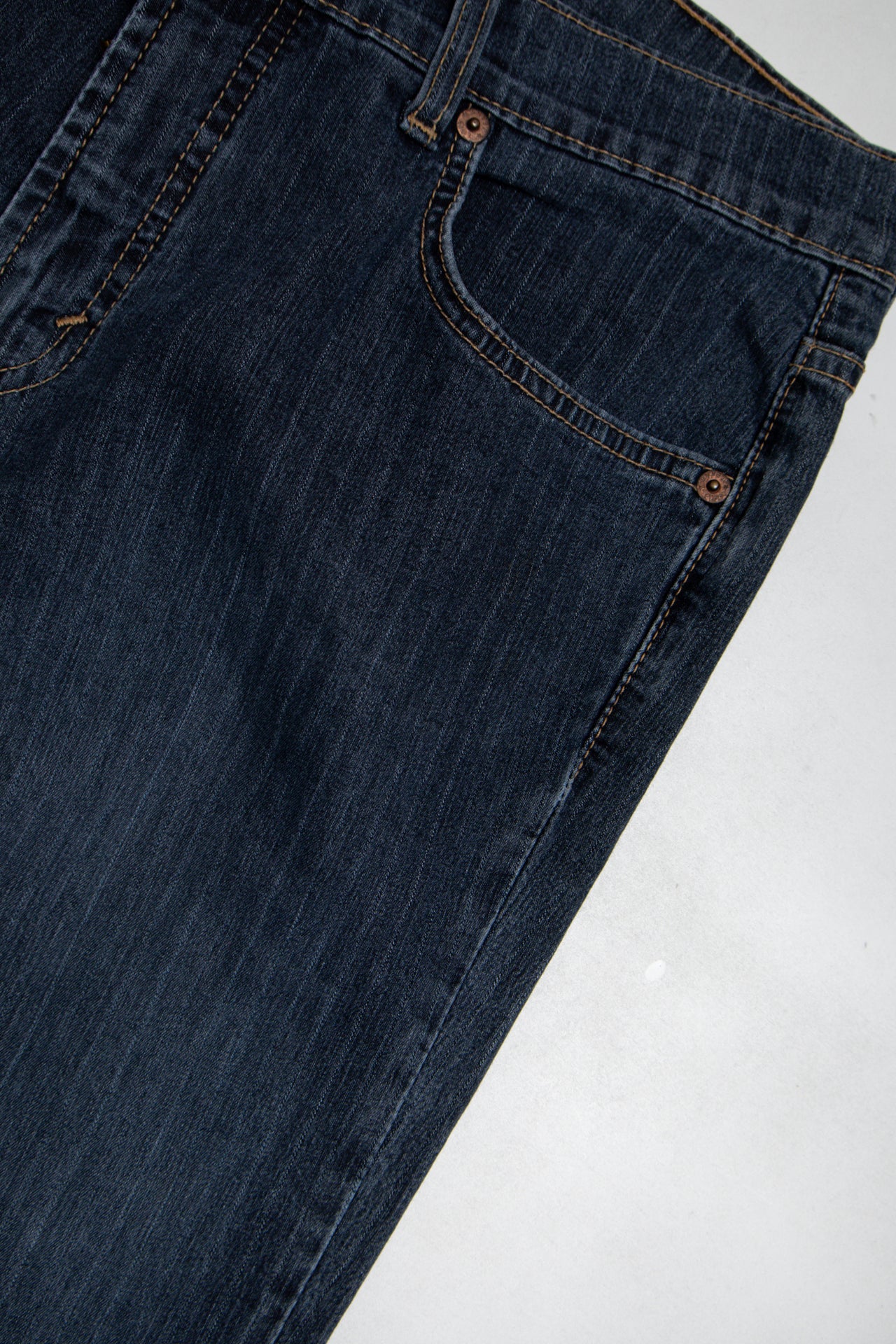 #121 Lois fitted striped jeans | c. 164 | size 12