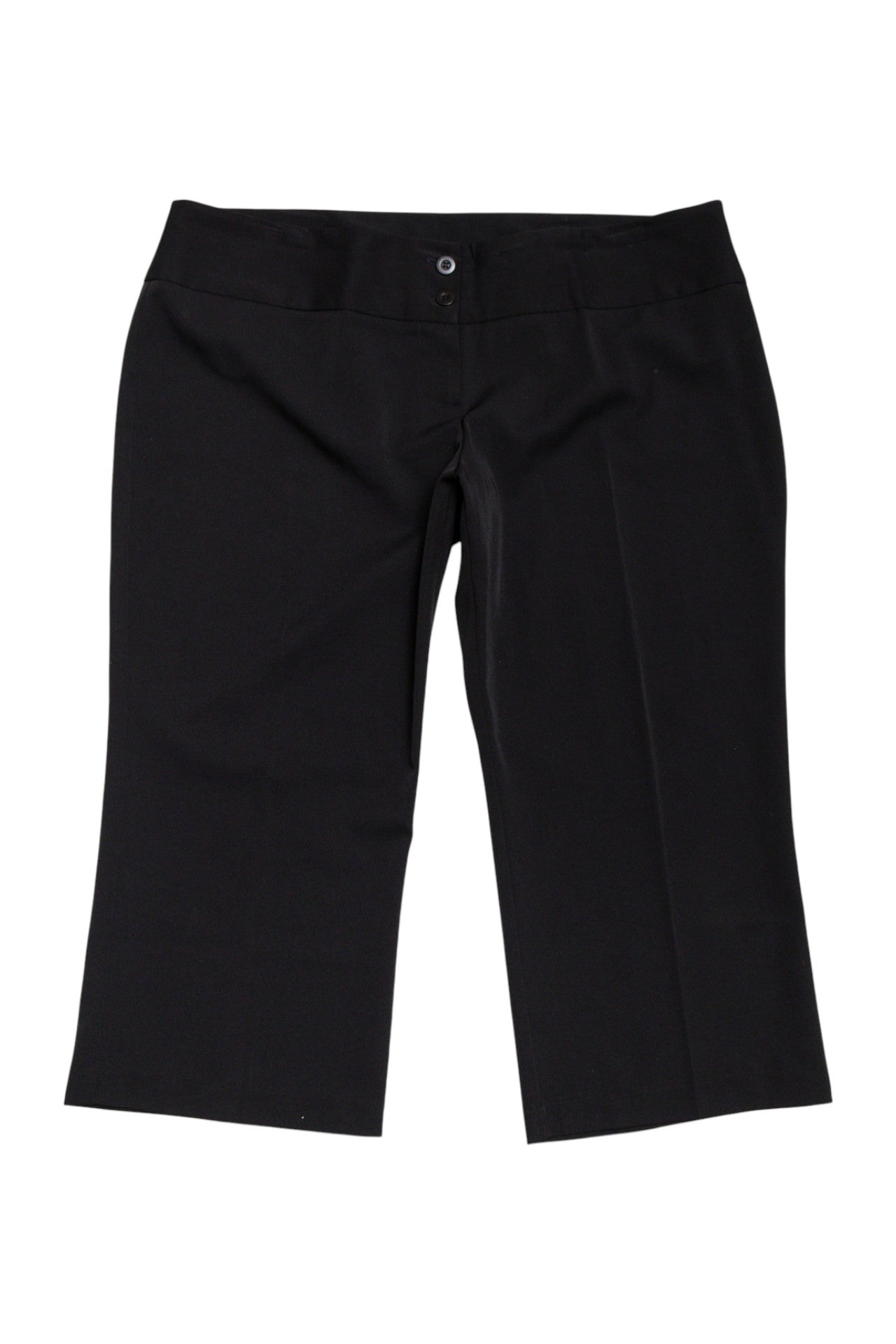 #123 Pagani black capri pants | c. 164 | size 16