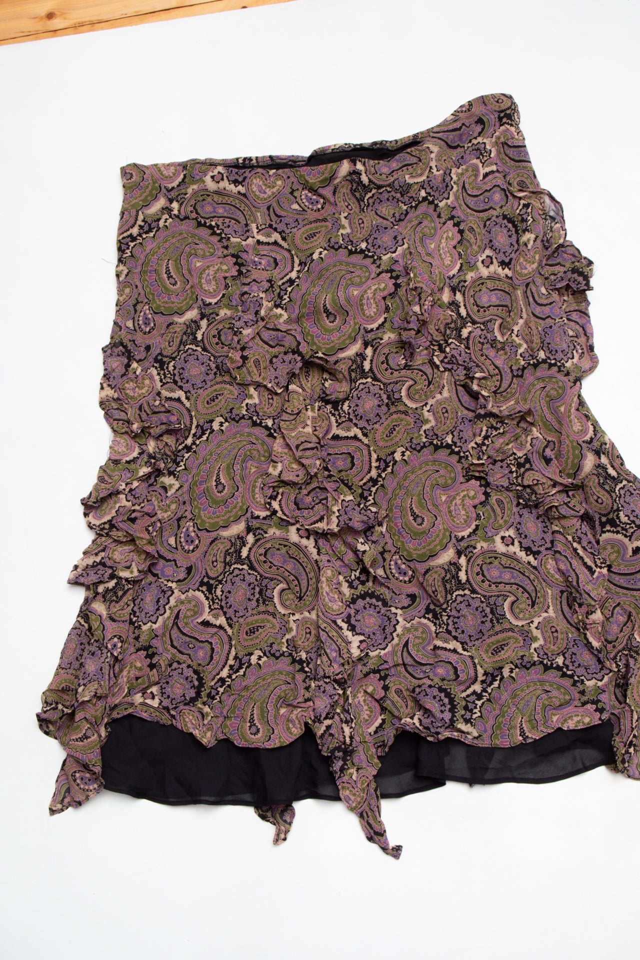 #137 Paisley fairy frill detail midi | C 150 | Size 18