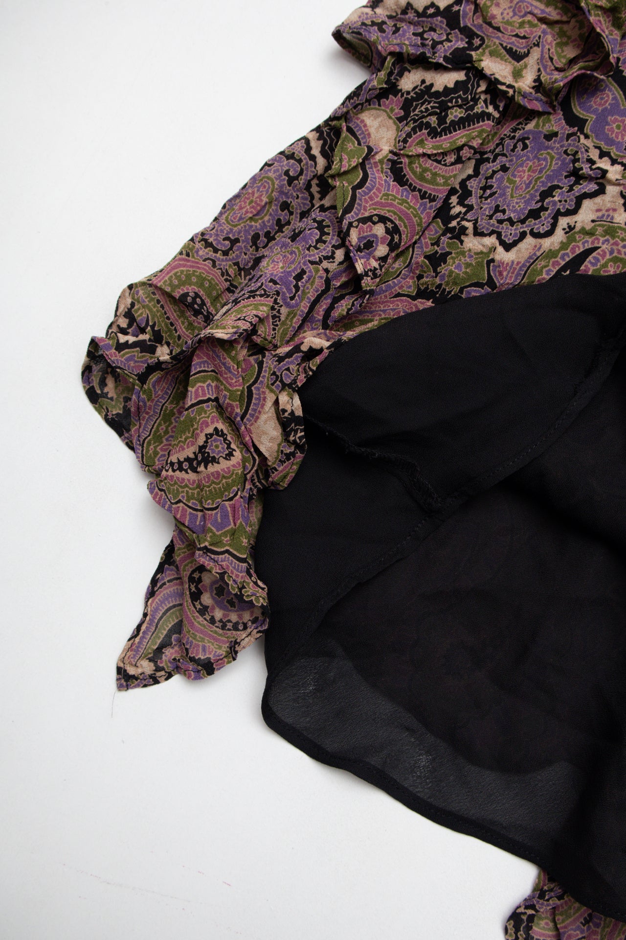 #137 Paisley fairy frill detail midi | C 150 | Size 18