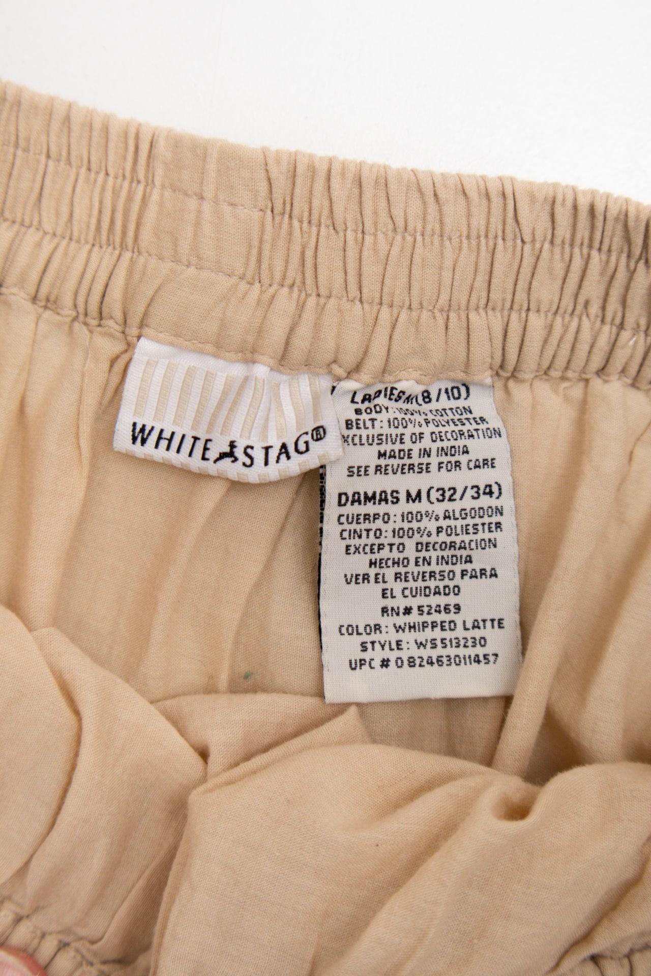 #128 White Stag cotton flowy maxi skirt | c. 164 | size 8/10
