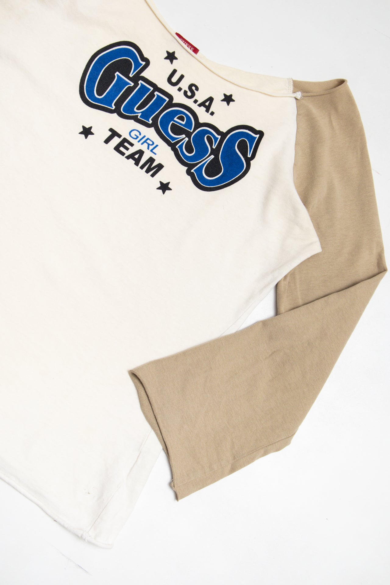 #143 Guess cotton raglan top | c. 164 | size 10