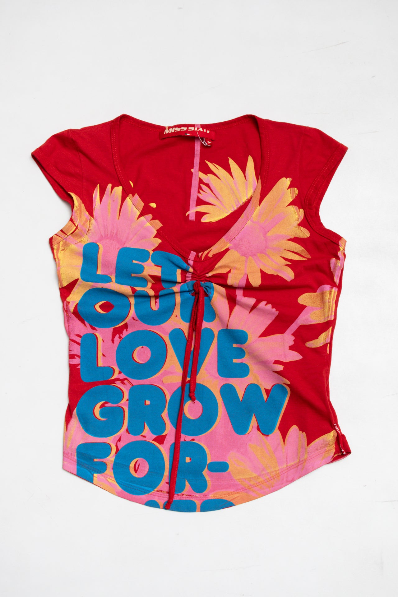 #144 Miss Sixty cotton floral top | c. 164 | size 10