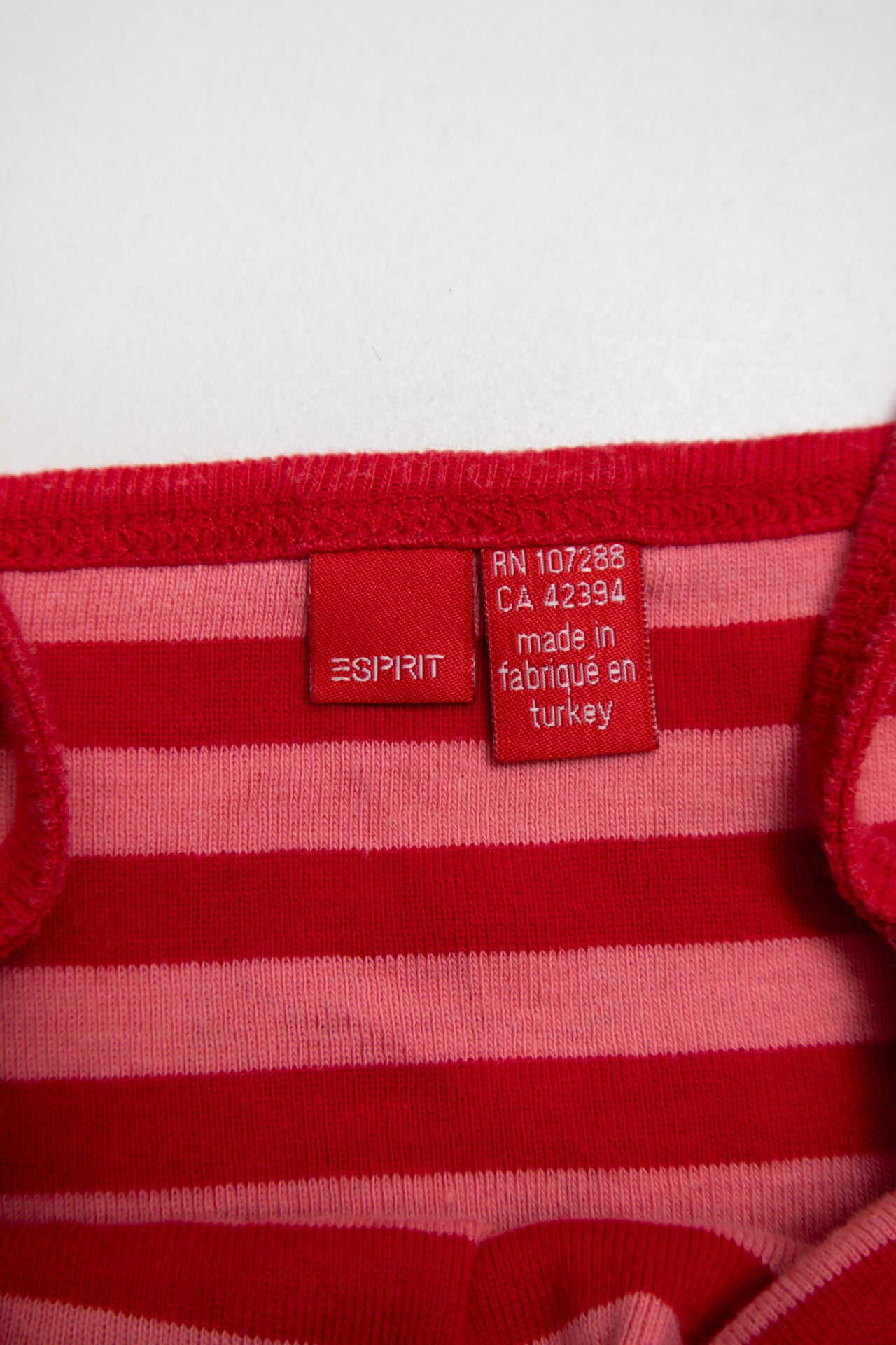 #150 Esprit cotton striped cami | c. 164 | size 8