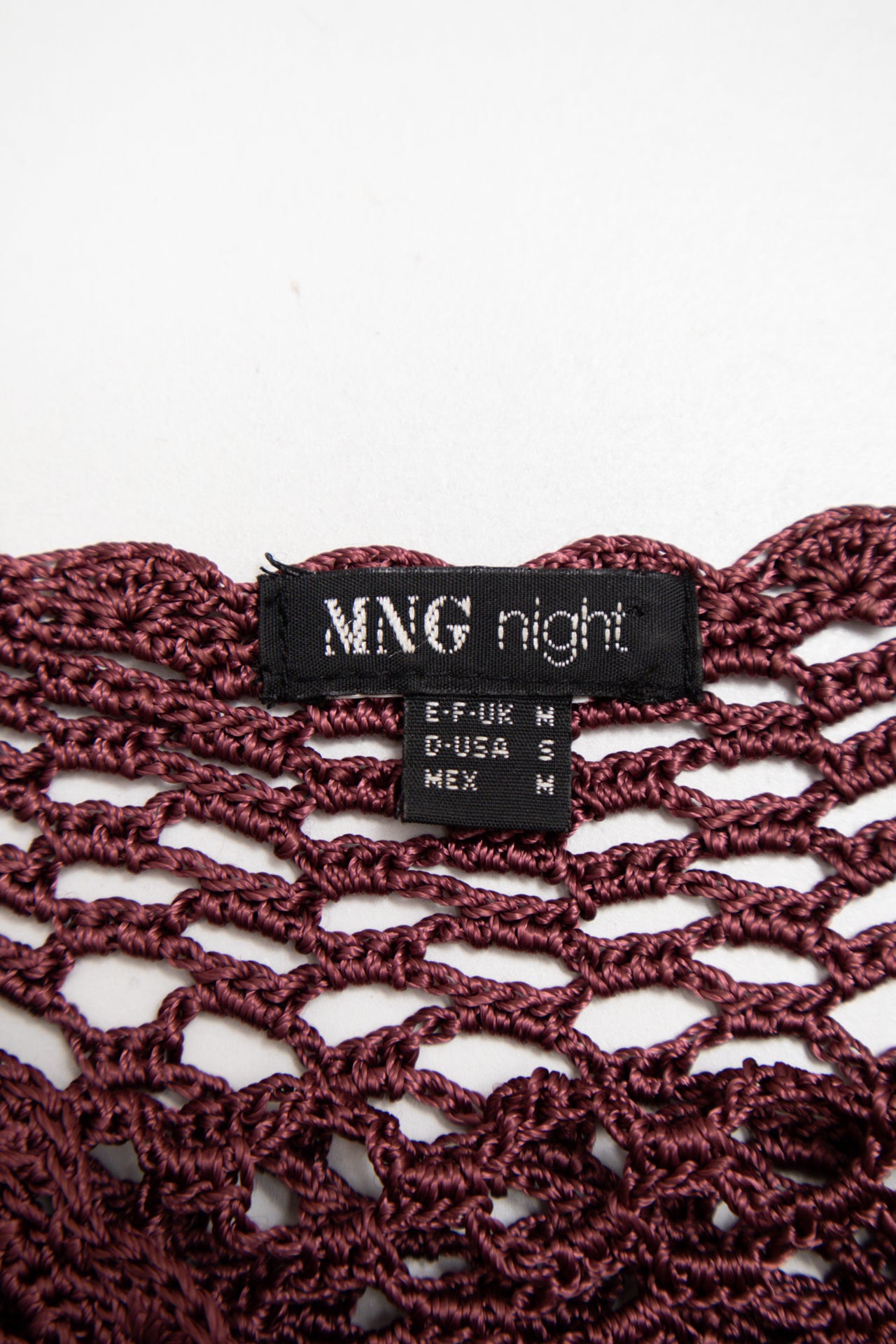 #153 MNG floral patch crochet cami | c. 164 | size 8/10