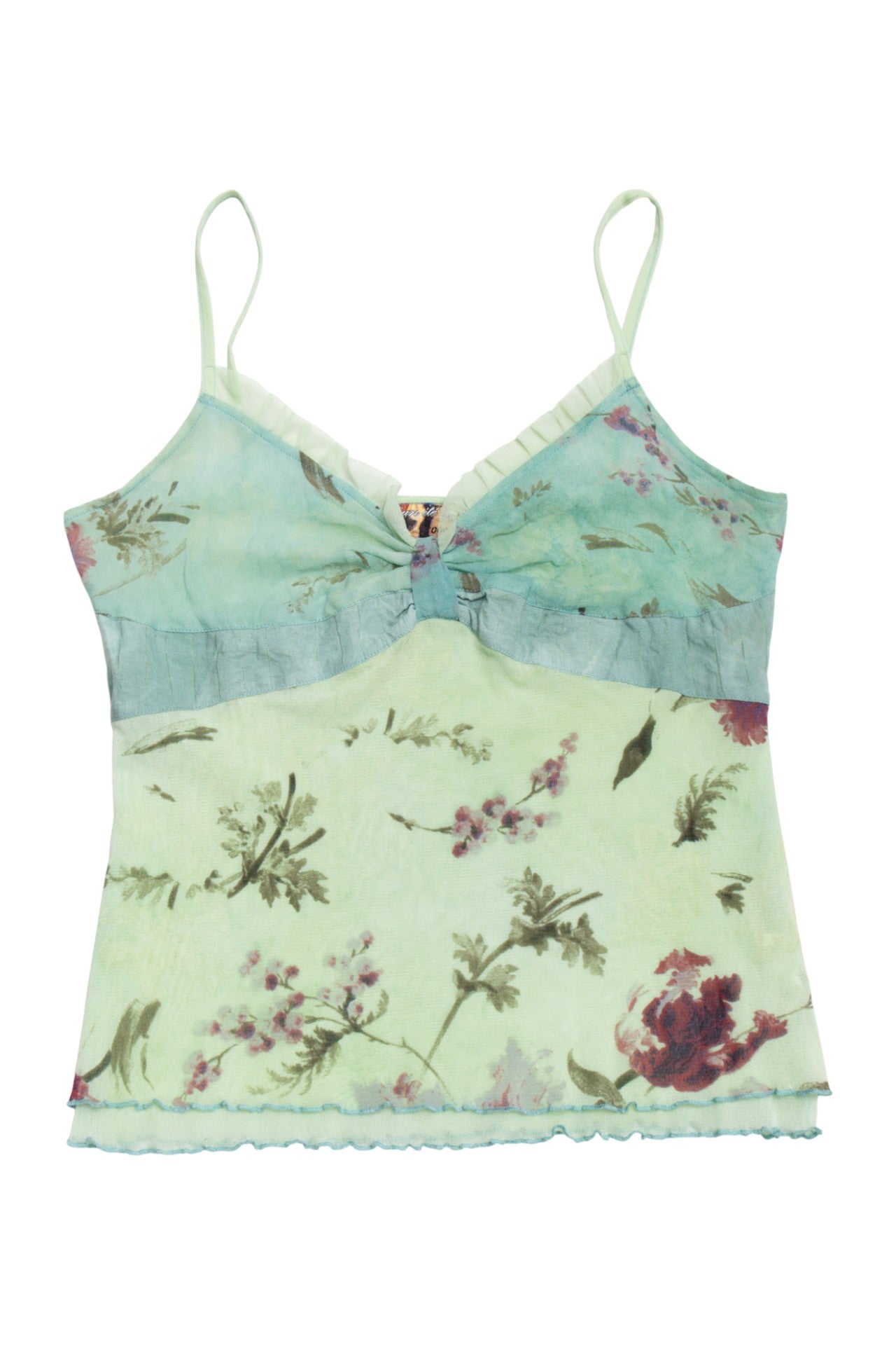 #161 French Un été épice floral cami | c. 164 | size 10