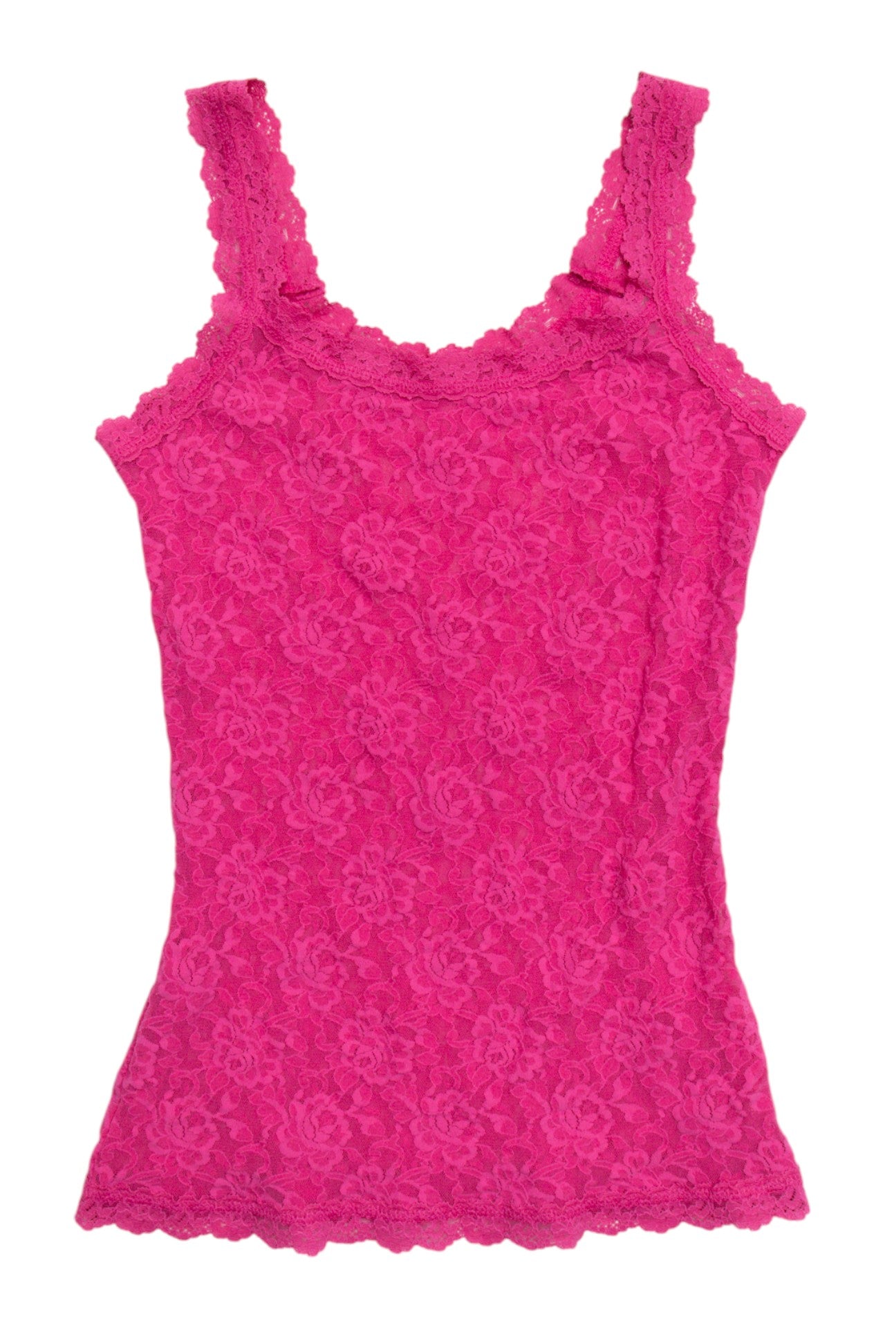 #161 Hot pink lace tank | C 150 | Size 10