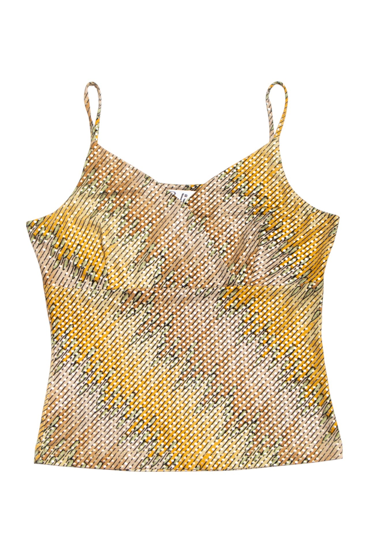 #162 Selina glitter graphic cami | c. 164 | size 8