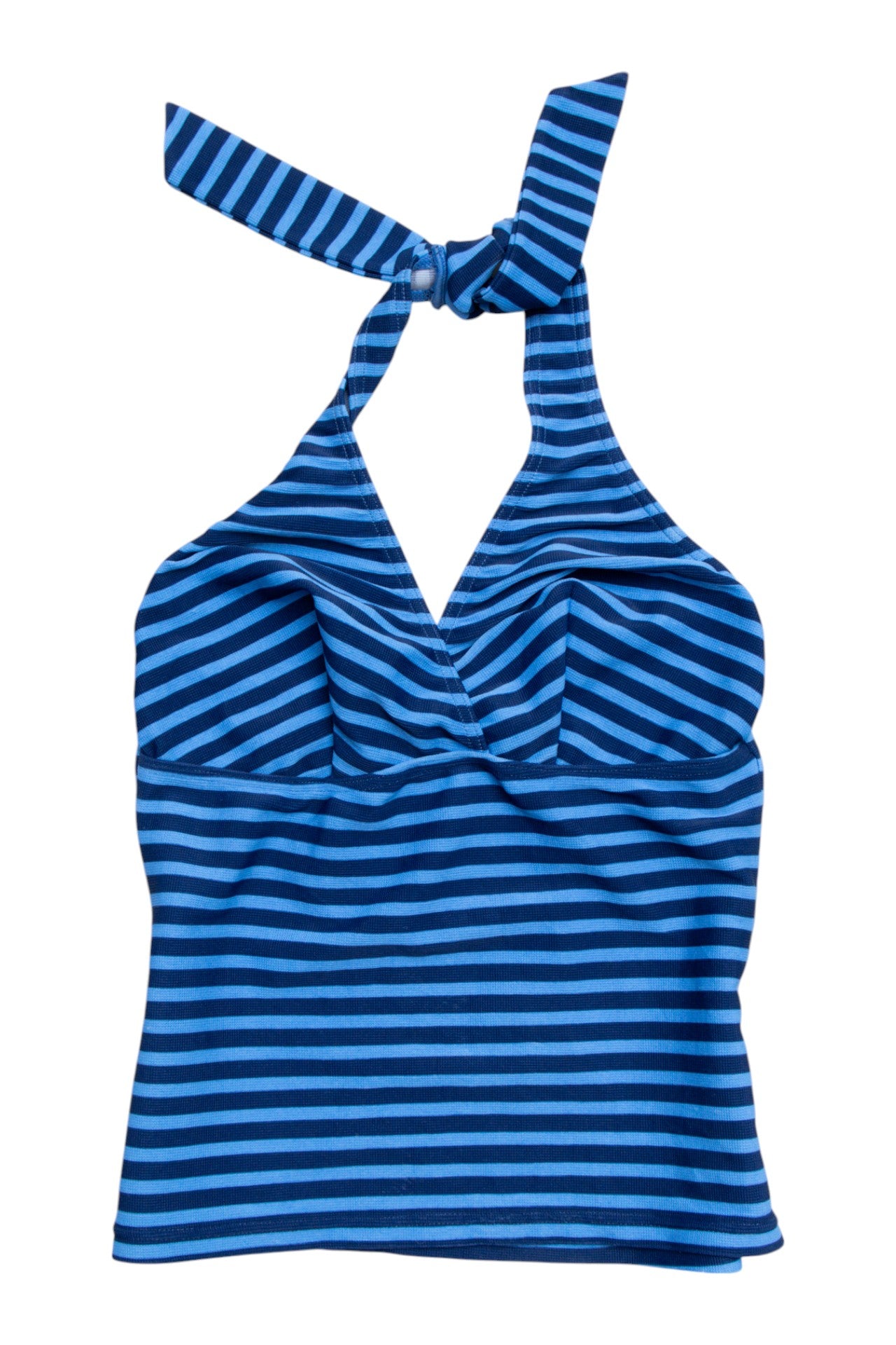 #162 Blue Stripy halter | C 150 | Size 6