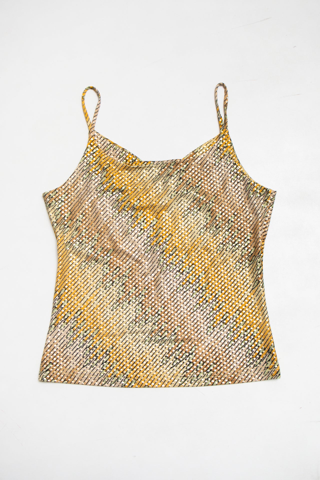 #162 Selina glitter graphic cami | c. 164 | size 8