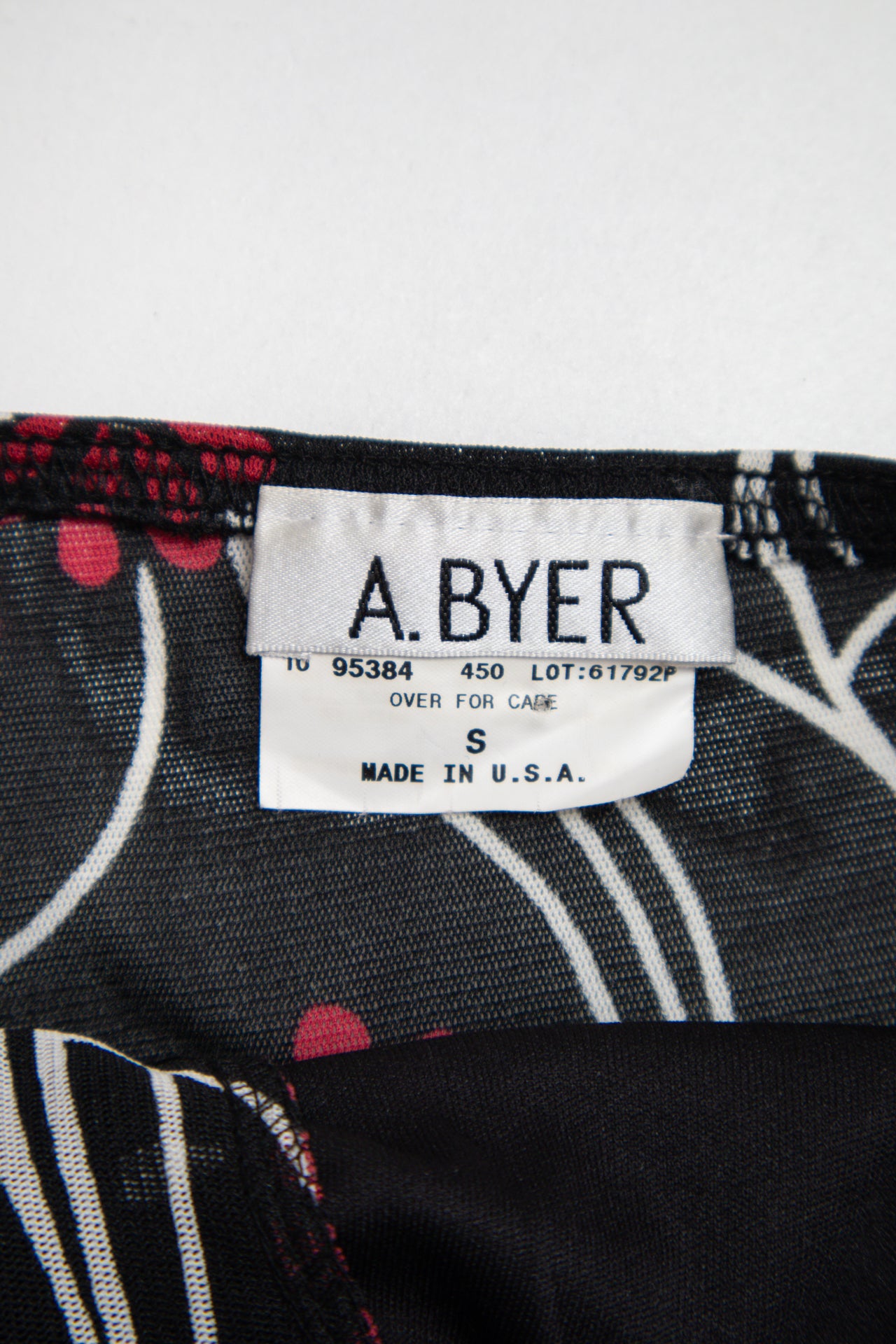 #168 USA made A. Byer floral halter top | c. 164 | size 8