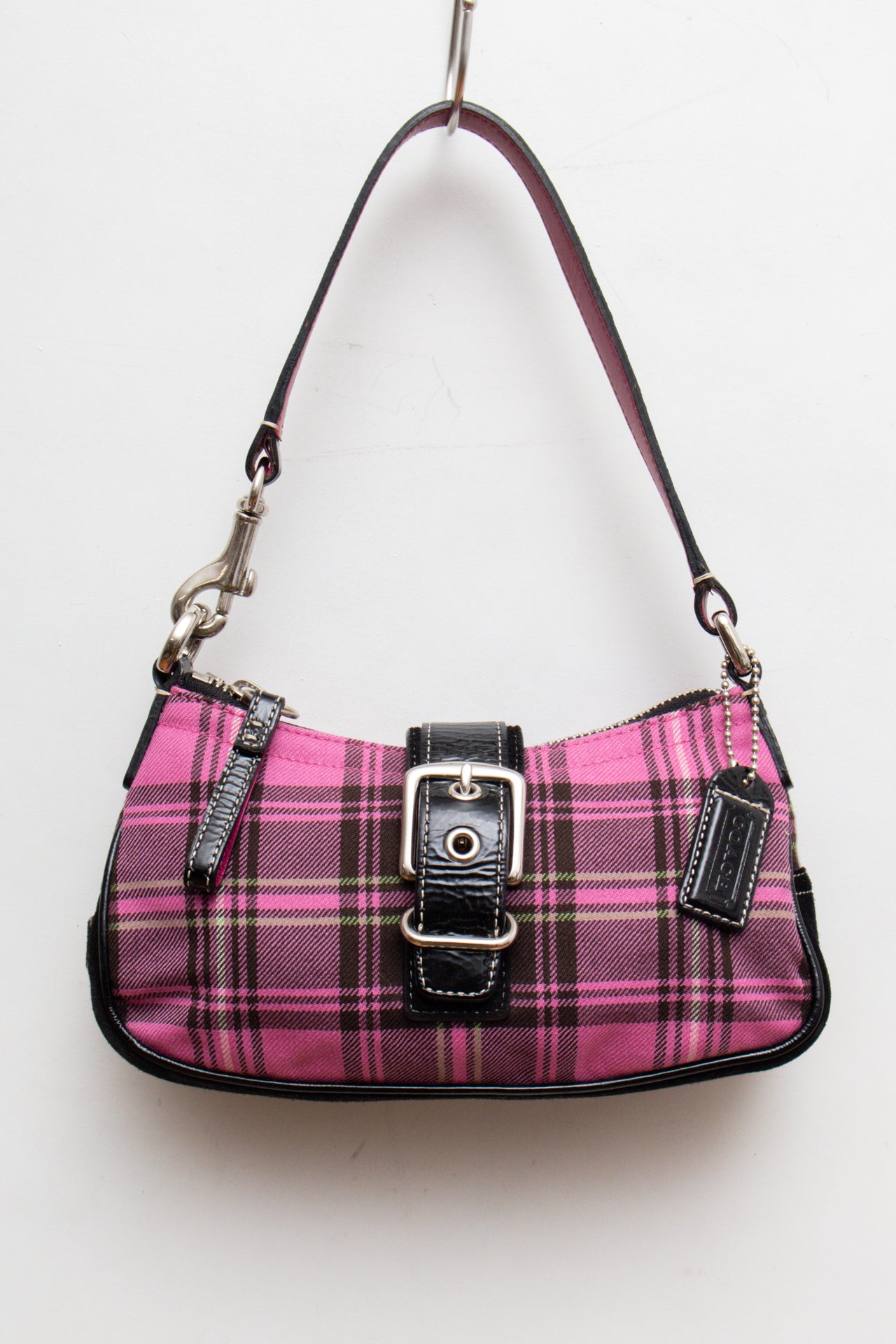 #113 Coach Plaid Mini Bag | Collection 139