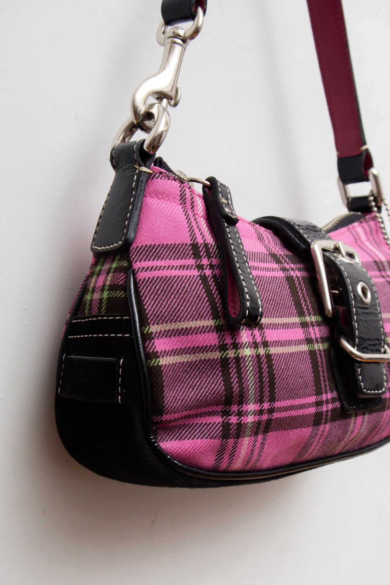 #113 Coach Plaid Mini Bag | Collection 139