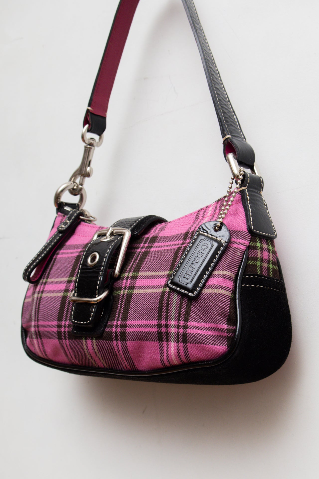 #113 Coach Plaid Mini Bag | Collection 139