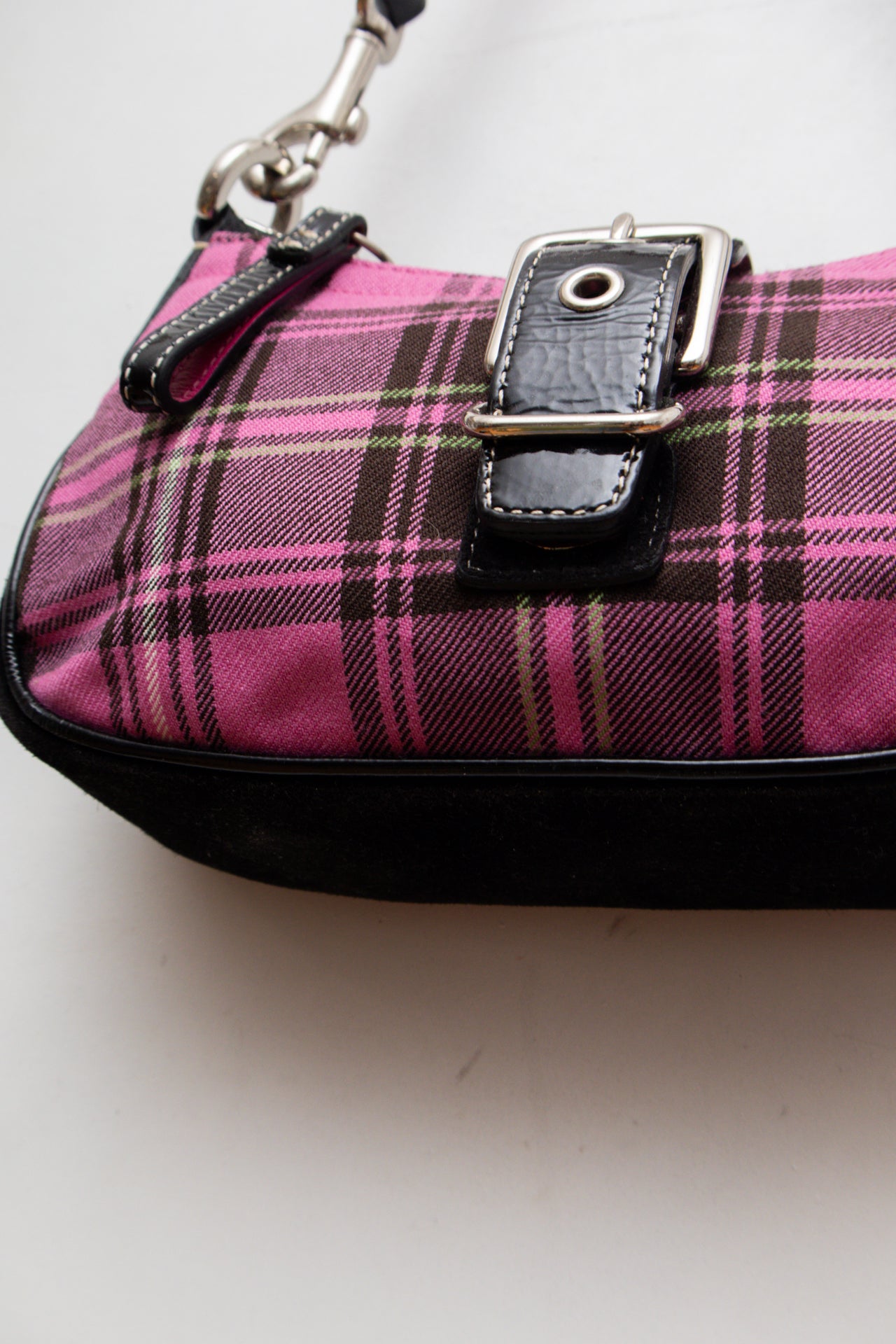 #113 Coach Plaid Mini Bag | Collection 139