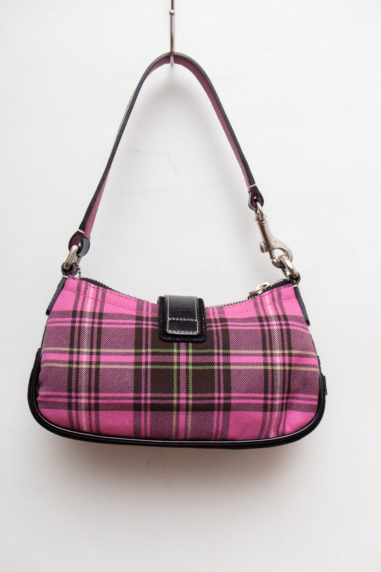 #113 Coach Plaid Mini Bag | Collection 139