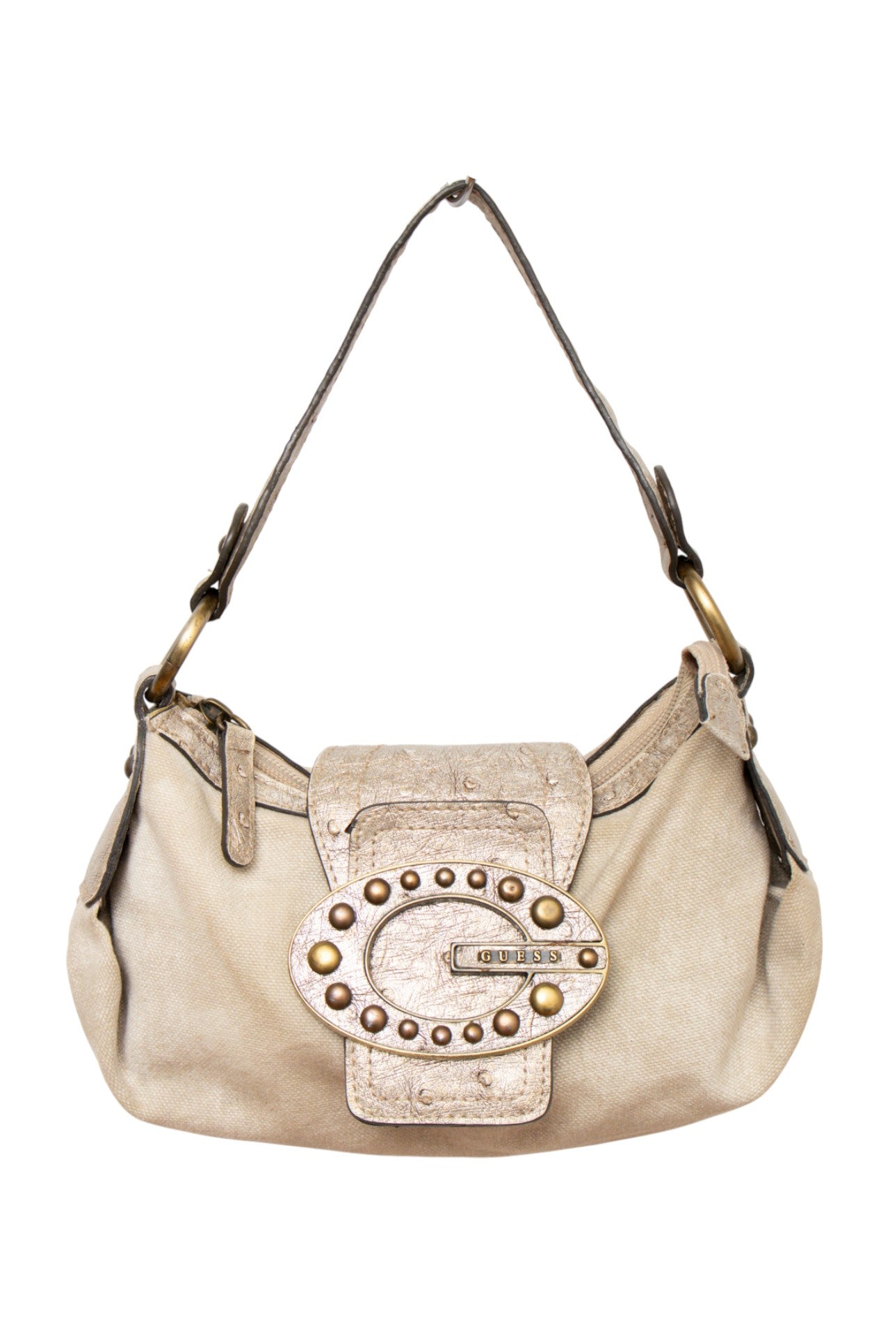 #193 Guess studded G canvas mini bag | c. 164