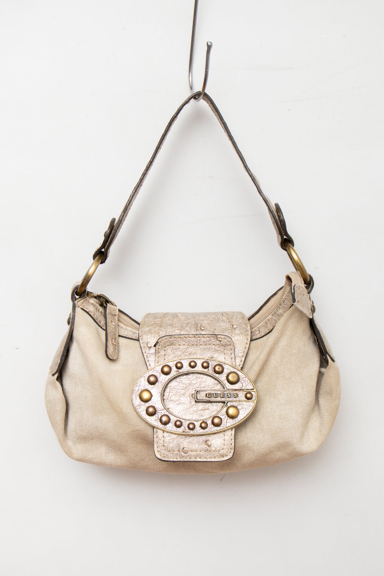 #193 Guess studded G canvas mini bag | c. 164