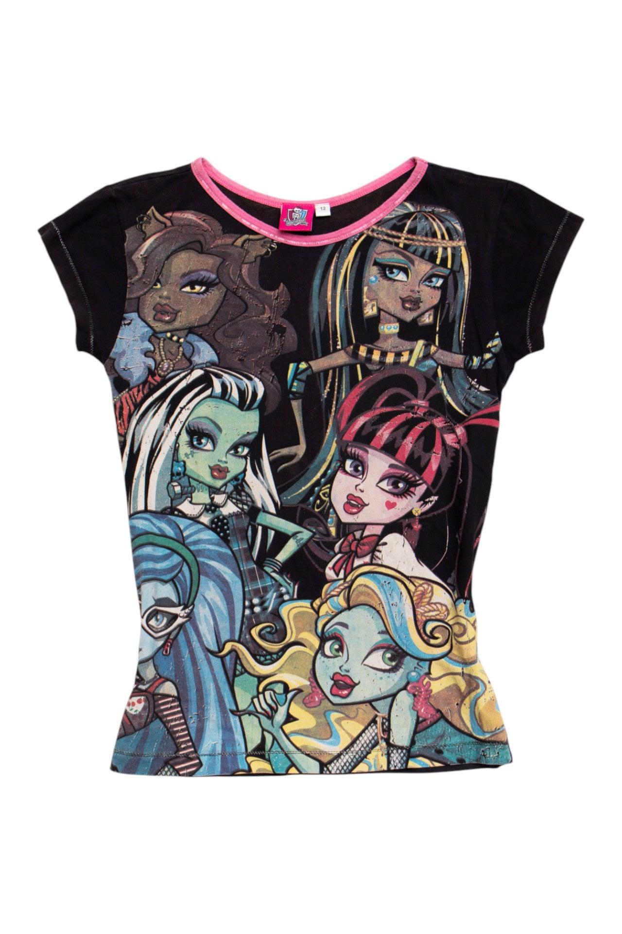#172 Monster High graphic baby tee | C 150 | Size 8
