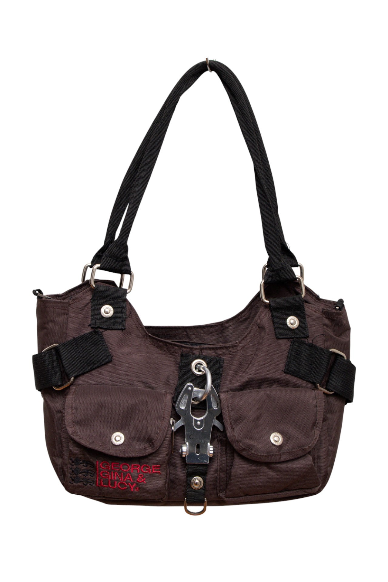 #194 GG&L brown/black utility bag | c. 164