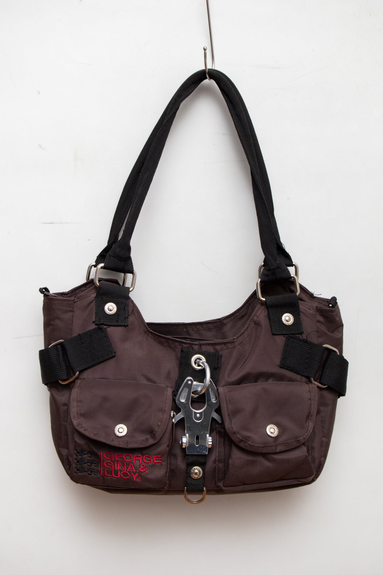 #194 GG&L brown/black utility bag | c. 164