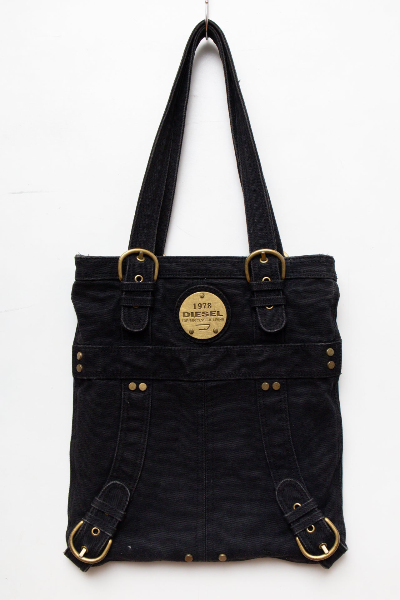 #118 Diesel Black Canvas Bag | Collection 139