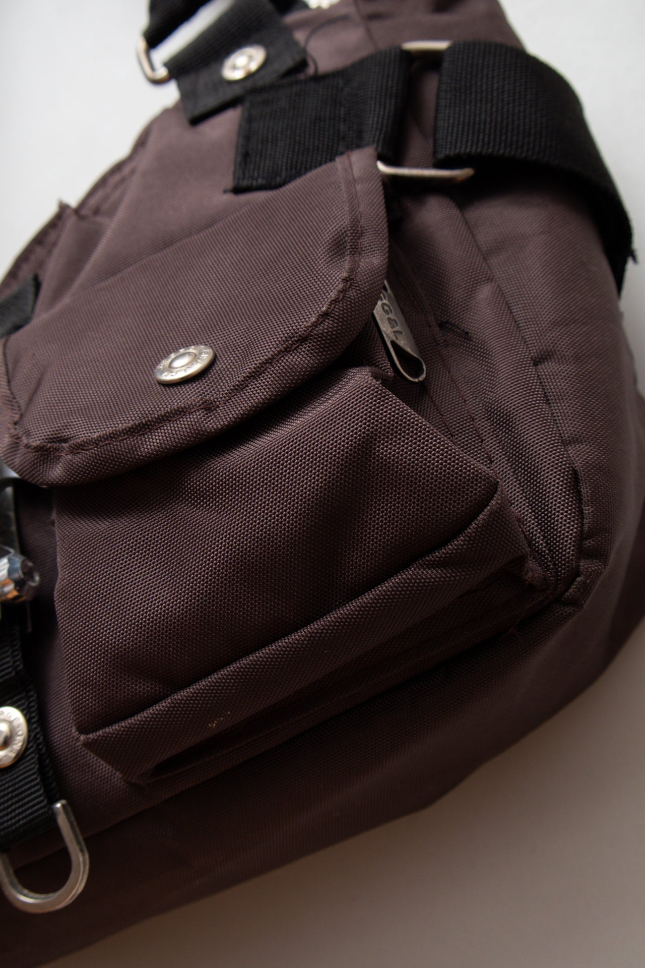 #194 GG&L brown/black utility bag | c. 164