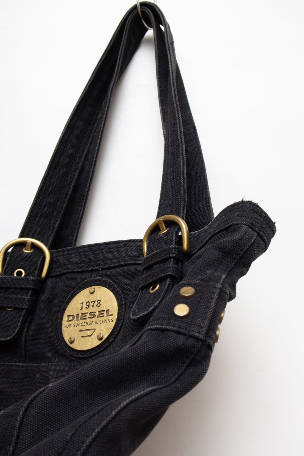 #118 Diesel Black Canvas Bag | Collection 139