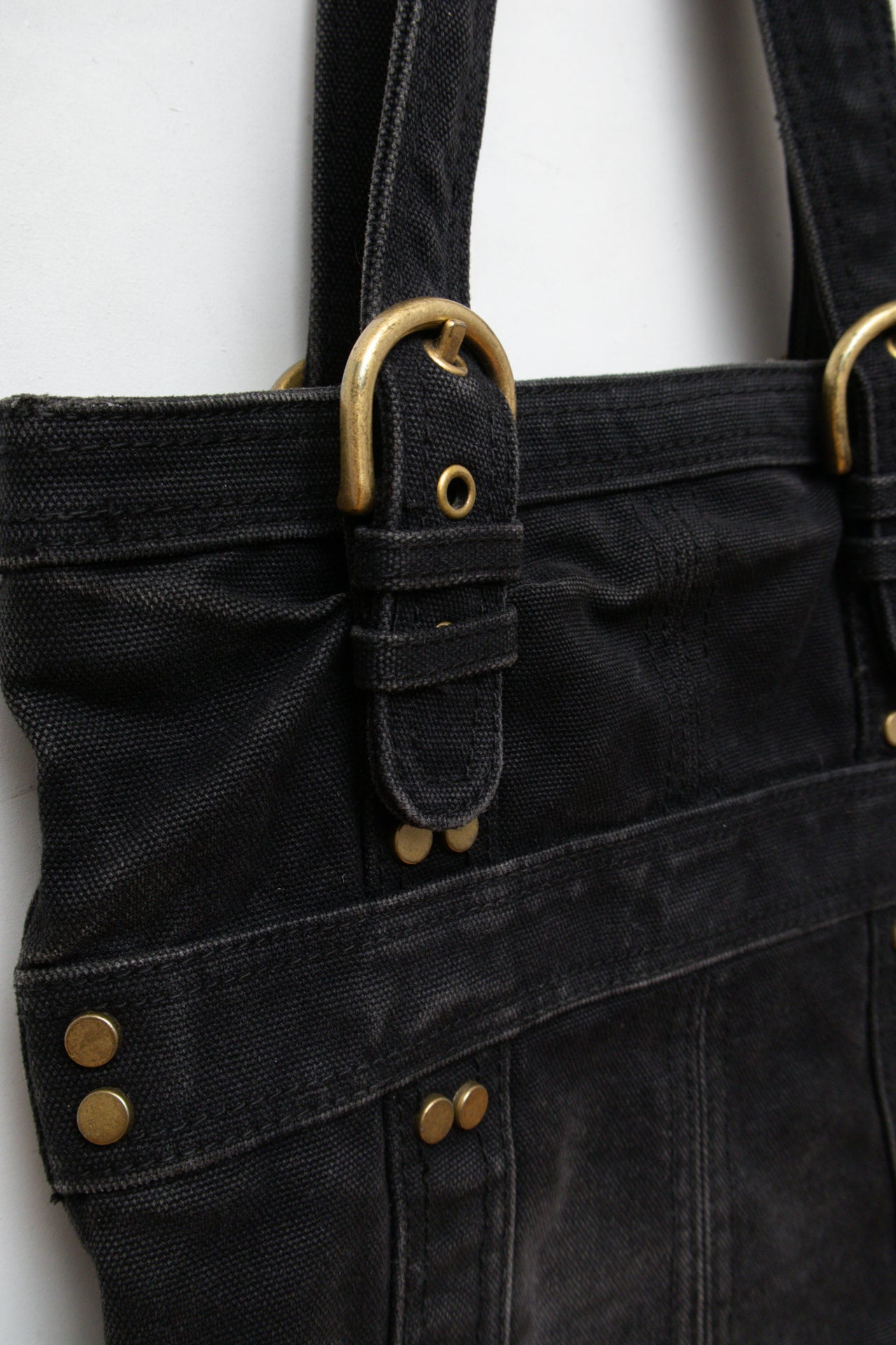 #118 Diesel Black Canvas Bag | Collection 139