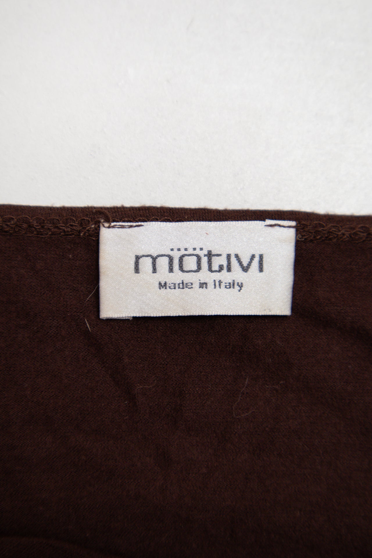 #170 Mötivi brown velvet mesh trim cami | c. 164 | size 8