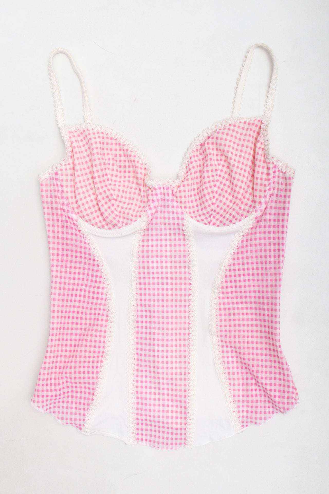 #08 Intimissimi Gingham Corset | Collection 140 | Size 8/10