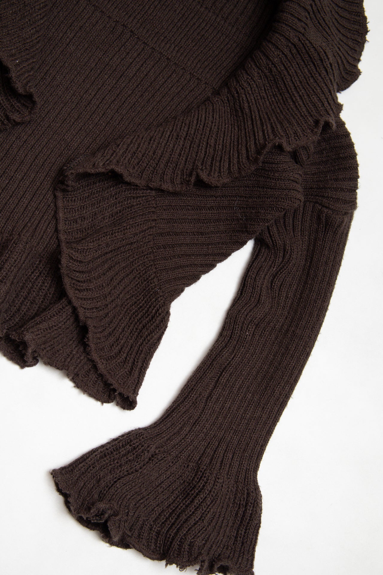#181 Italian brown cardigan | c. 164 | size 8