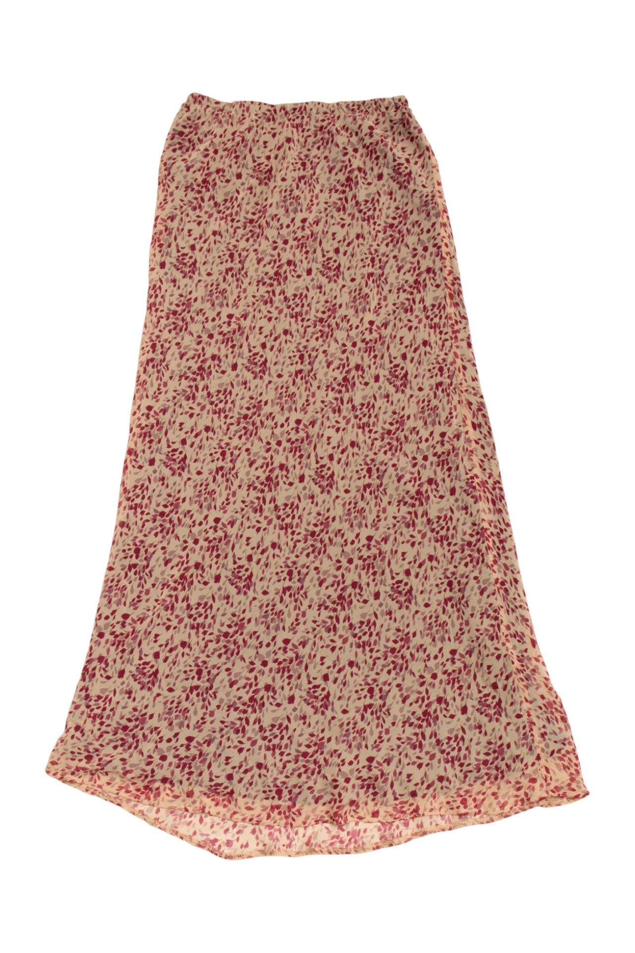 #187 Anthea Crawford floral maxi skirt | c. 164 | size 8